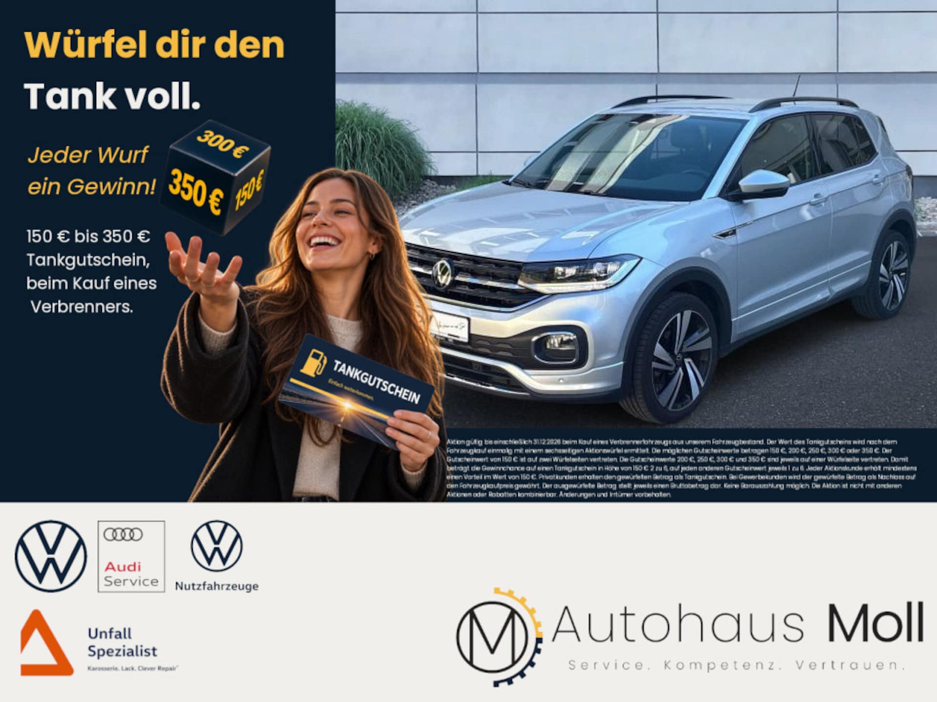 Volkswagen T-Cross — Volkswagen T-Cross T-Cross R-Line 1.5 TSI DSG ACC. LED, Rear View