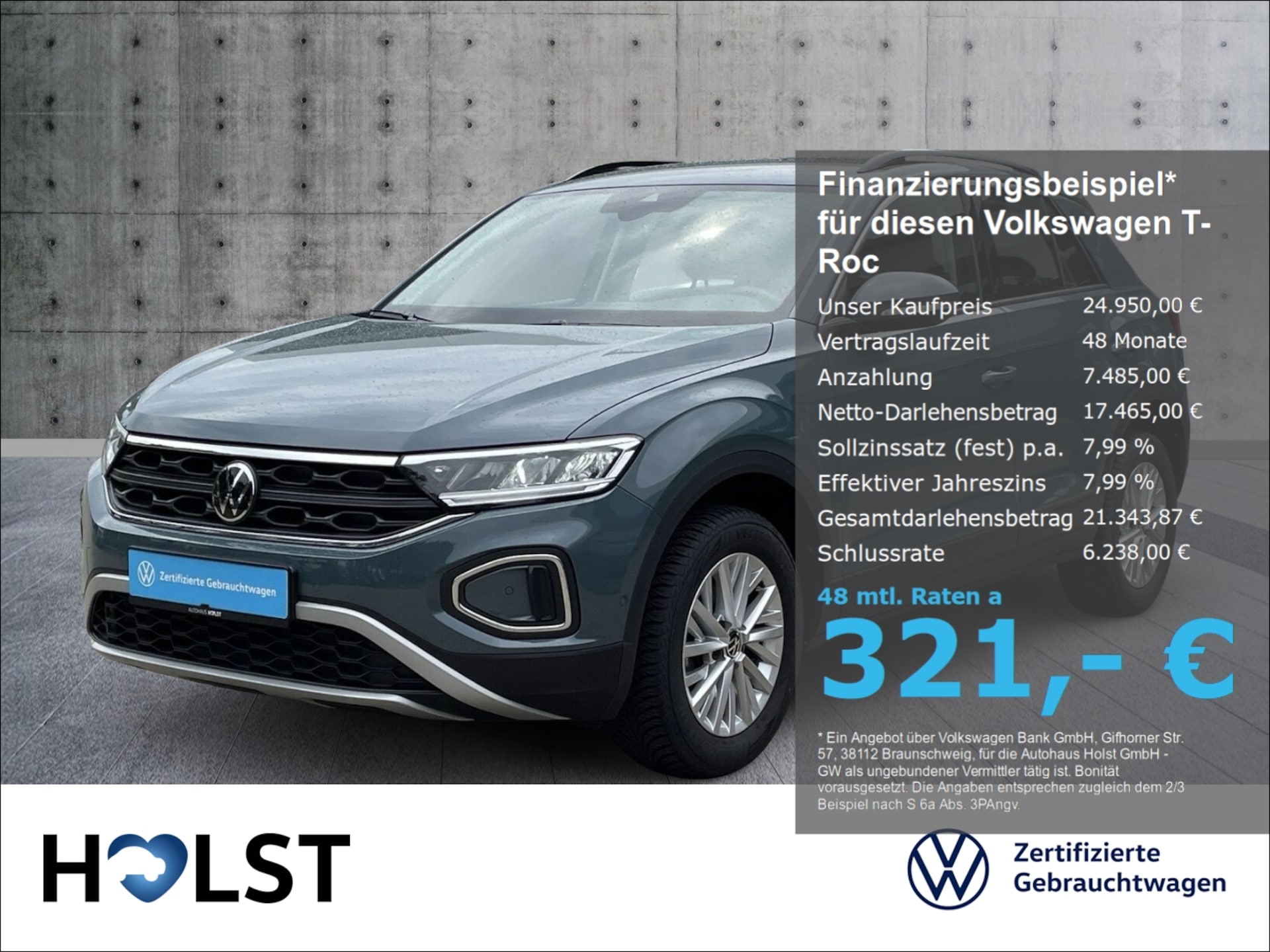 Volkswagen T-Roc Life