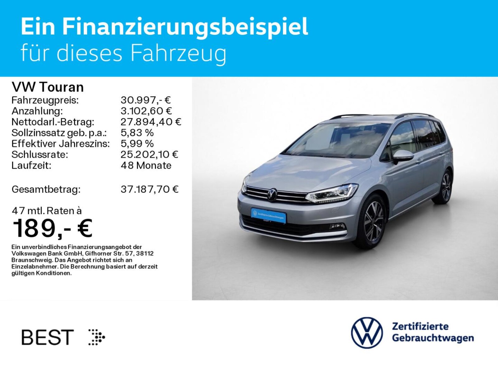 Volkswagen Touran – Bild 2