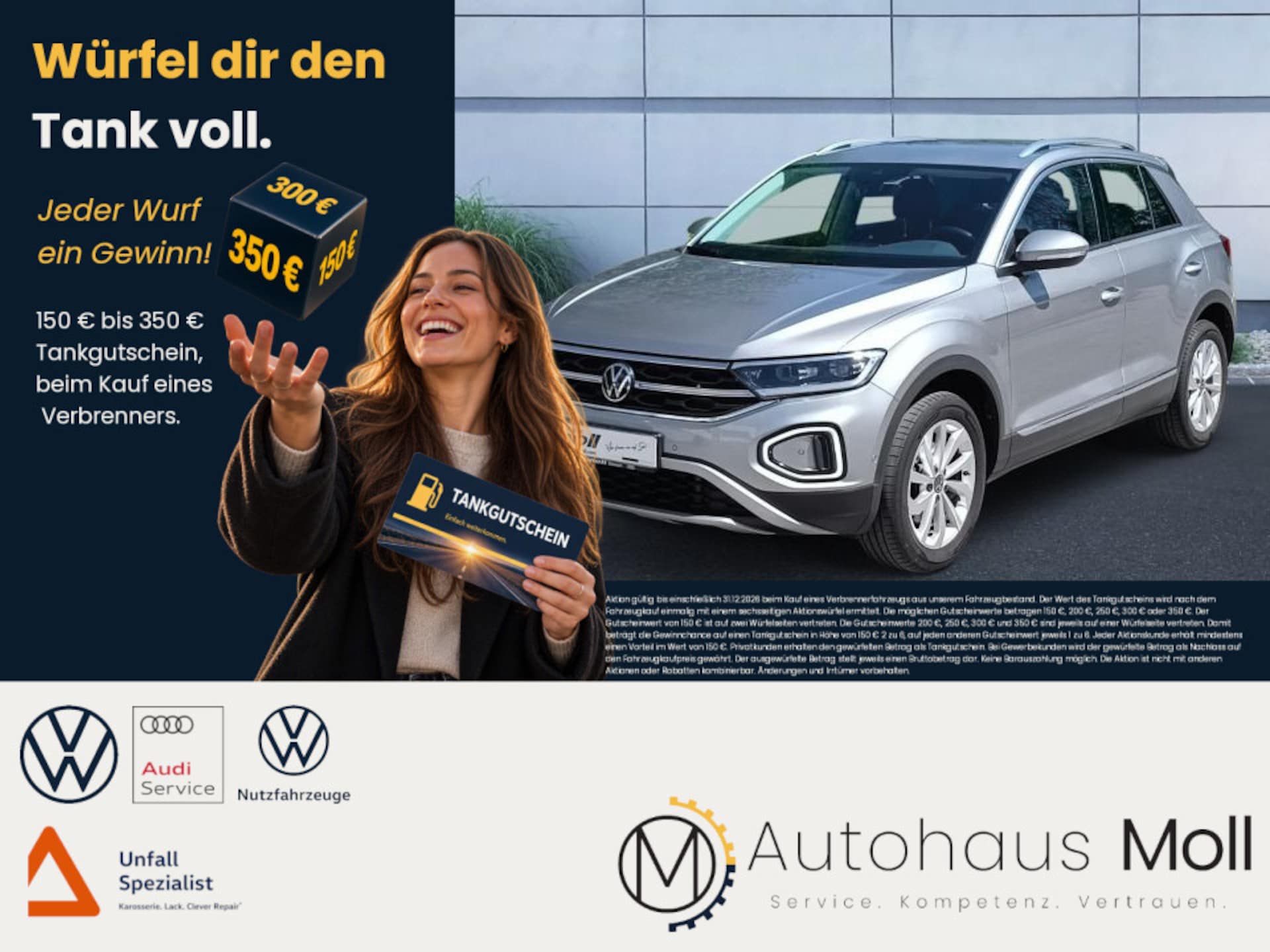 Volkswagen T-Roc — Volkswagen T-Roc T-ROC Style 2.0 TDI DSG, ACC, Rear View