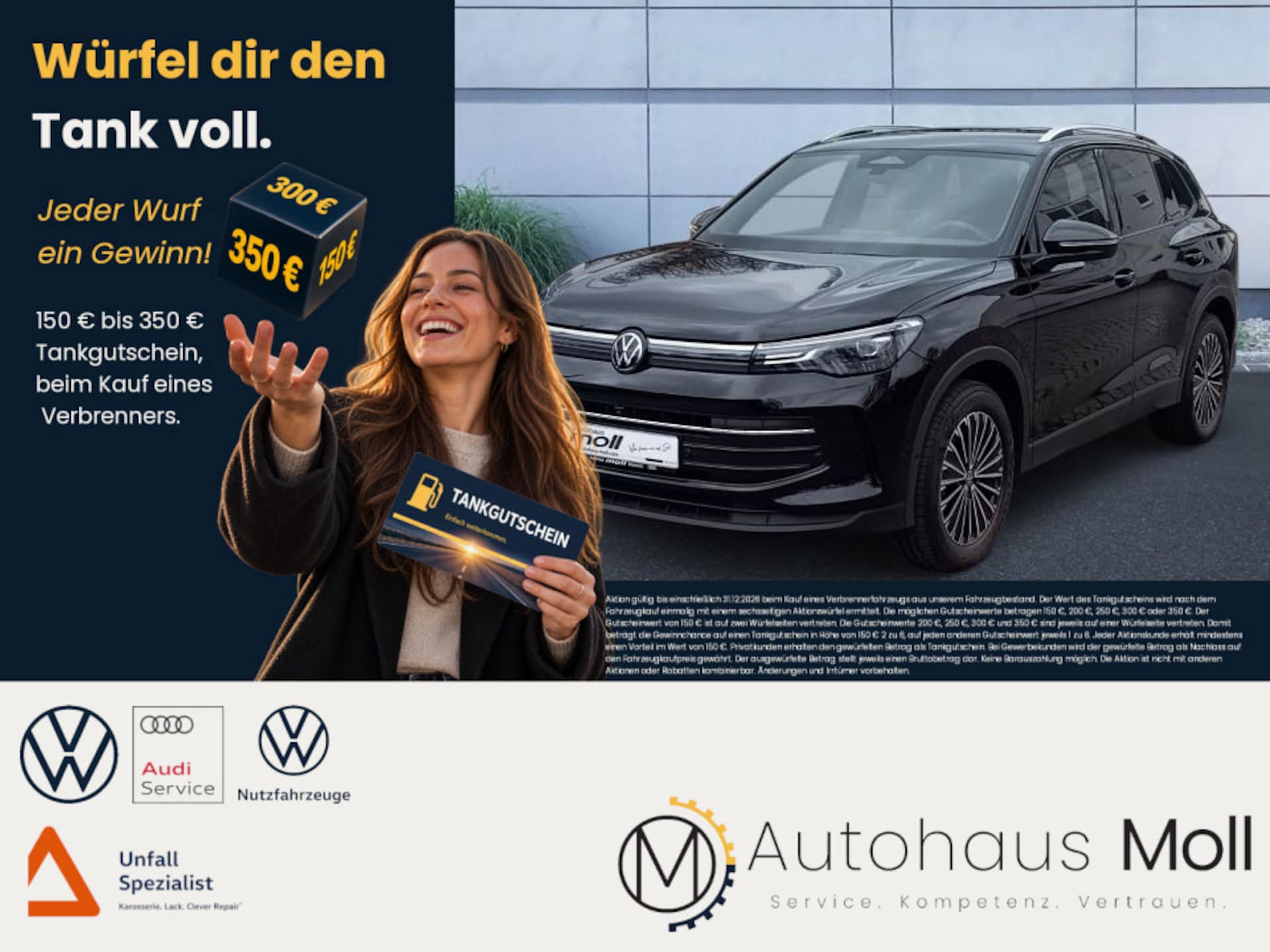 Volkswagen Tiguan — Volkswagen Tiguan Tiguan Goal 2,0 l TDI DSG AHK, Kamera, Navi, ACC