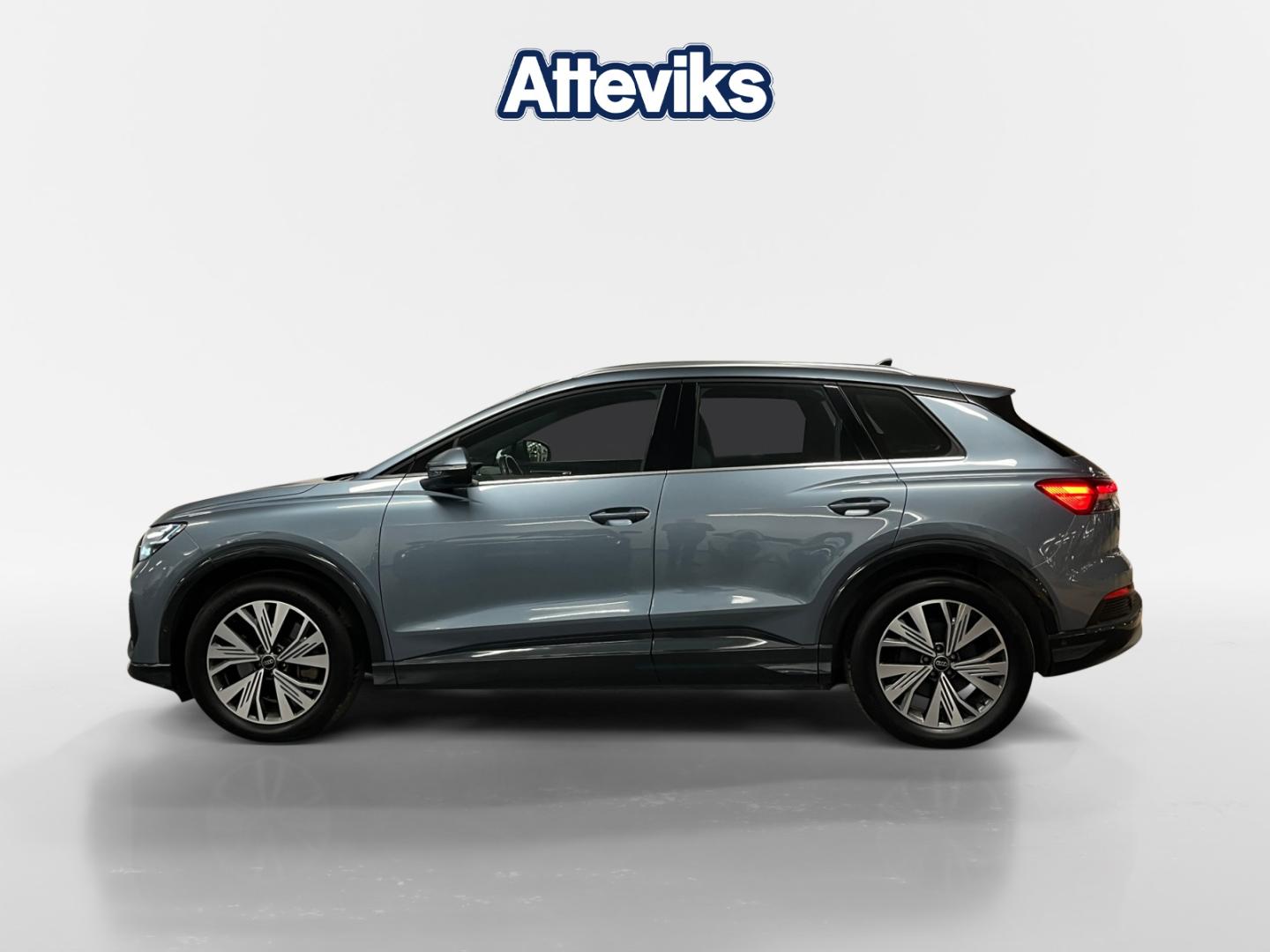 Bild som visar&nbsp;Audi Q4 e-tron&nbsp;Q4 45 e-tron quattro Proline 195,00 kW - för mer information kontakta din Audi Partner