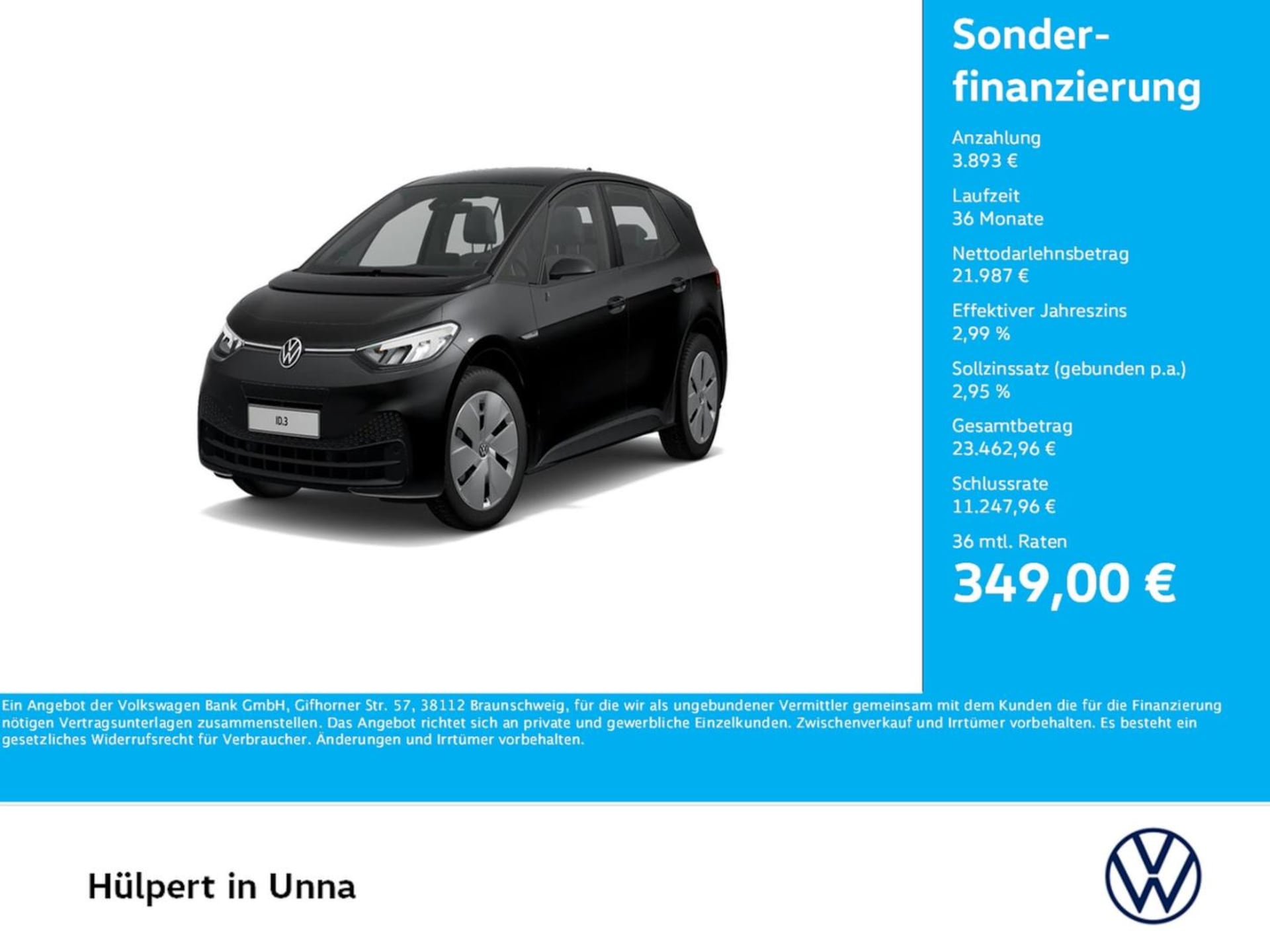 Volkswagen ID.3 Pro