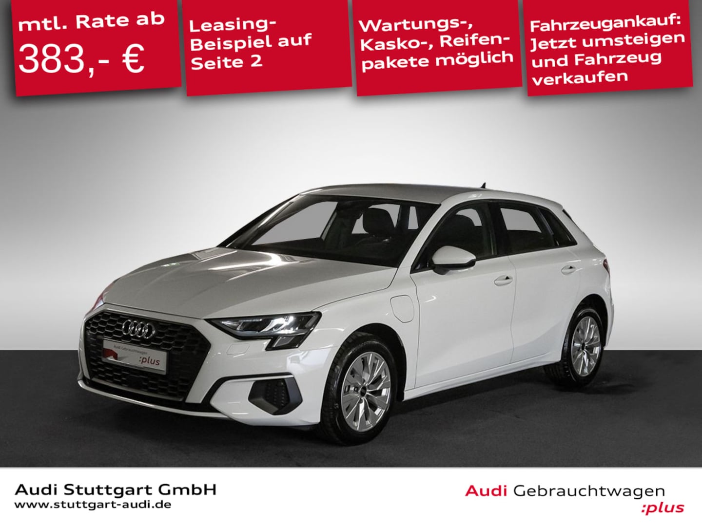 Bild über Audi A3 Sportback TFSI e 40 TFSI e S tronic - für weitere Informationen kontaktieren Sie den Audi Partner