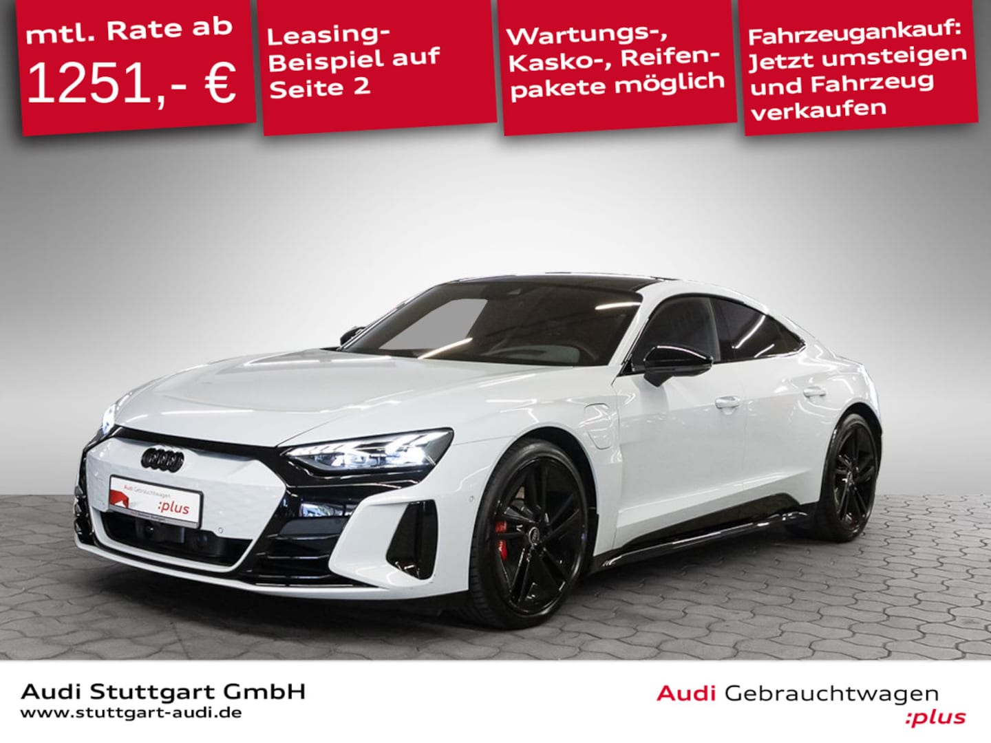Bild über Audi RS e-tron GT e-tron quattro - für weitere Informationen kontaktieren Sie den Audi Partner