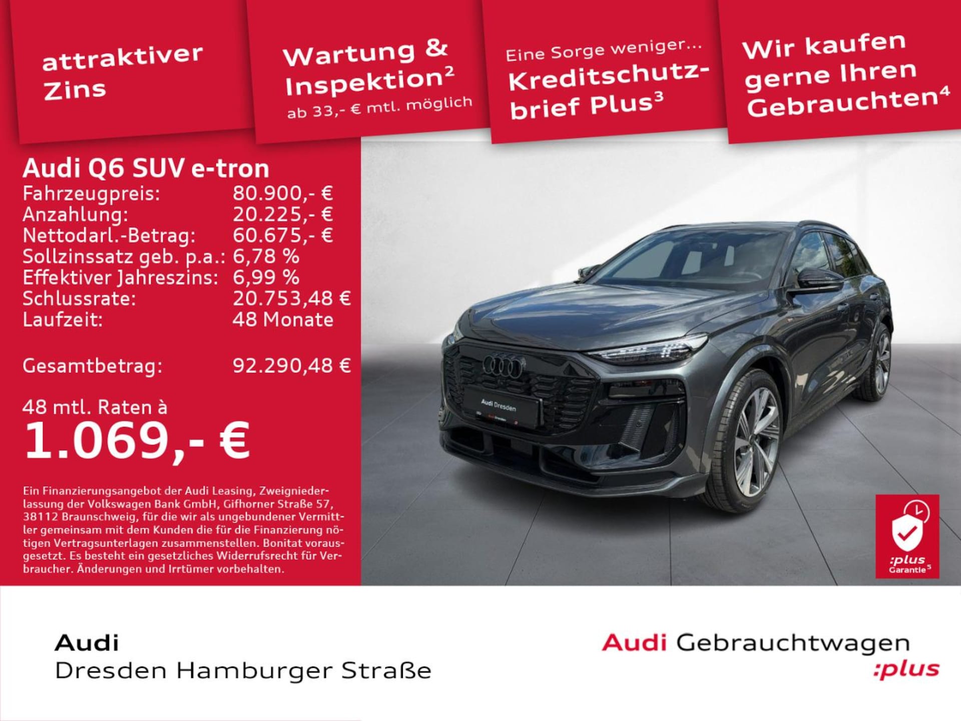 Audi Q6 SUV e-tron