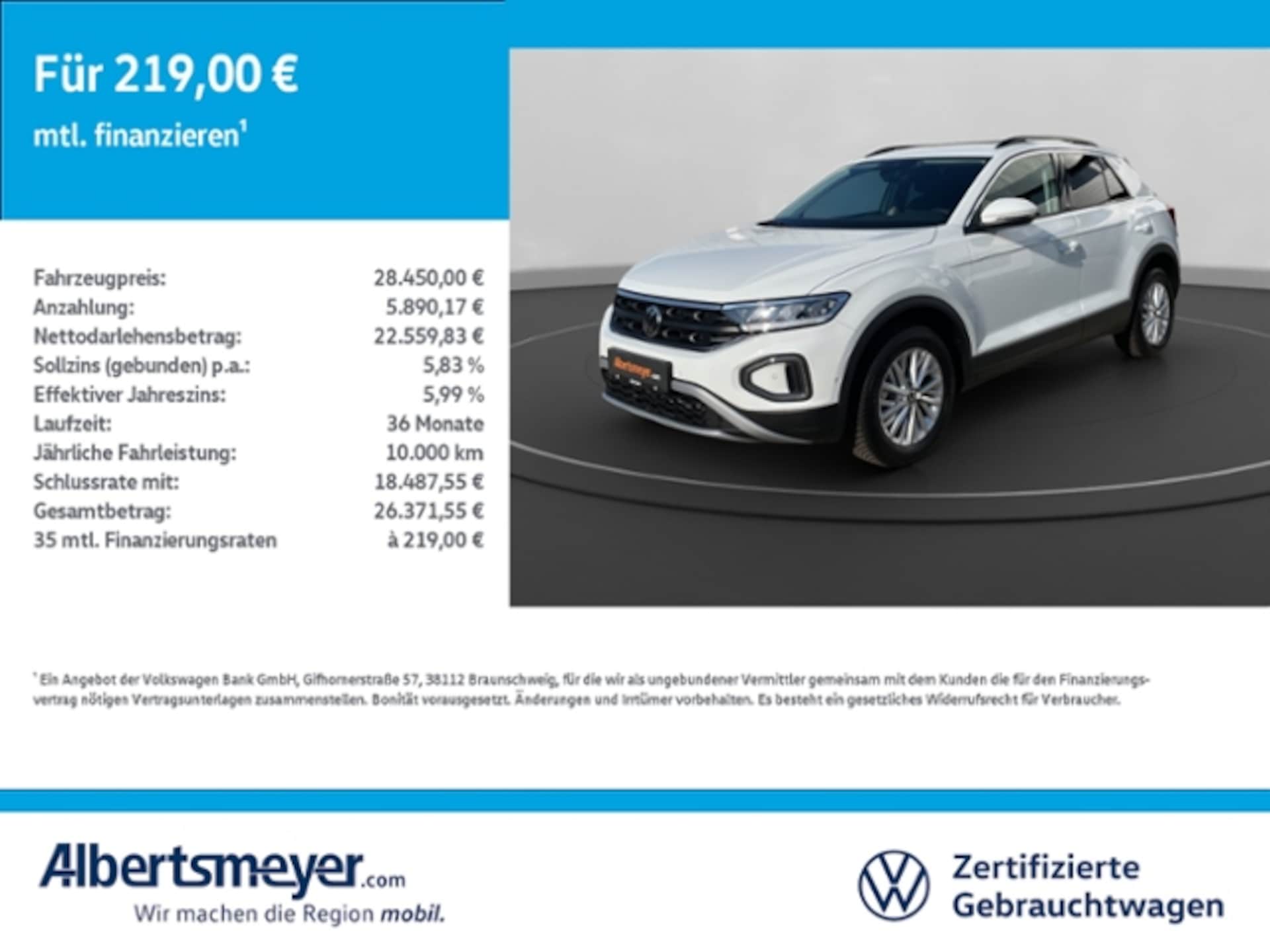Volkswagen T-Roc Life