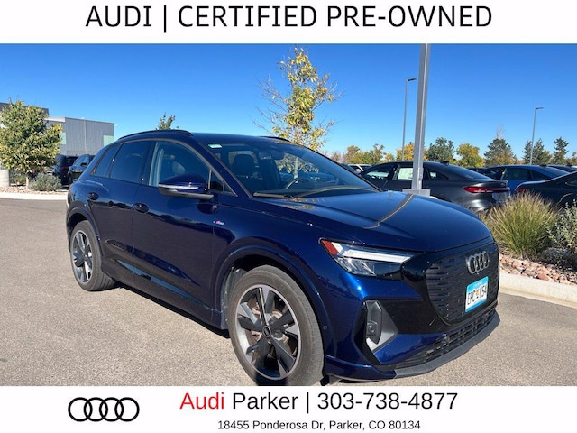 Used 2024 Audi Q4 e-tron Premium Plus with VIN WA1LUBFZ9RP083414 for sale in Parker, CO