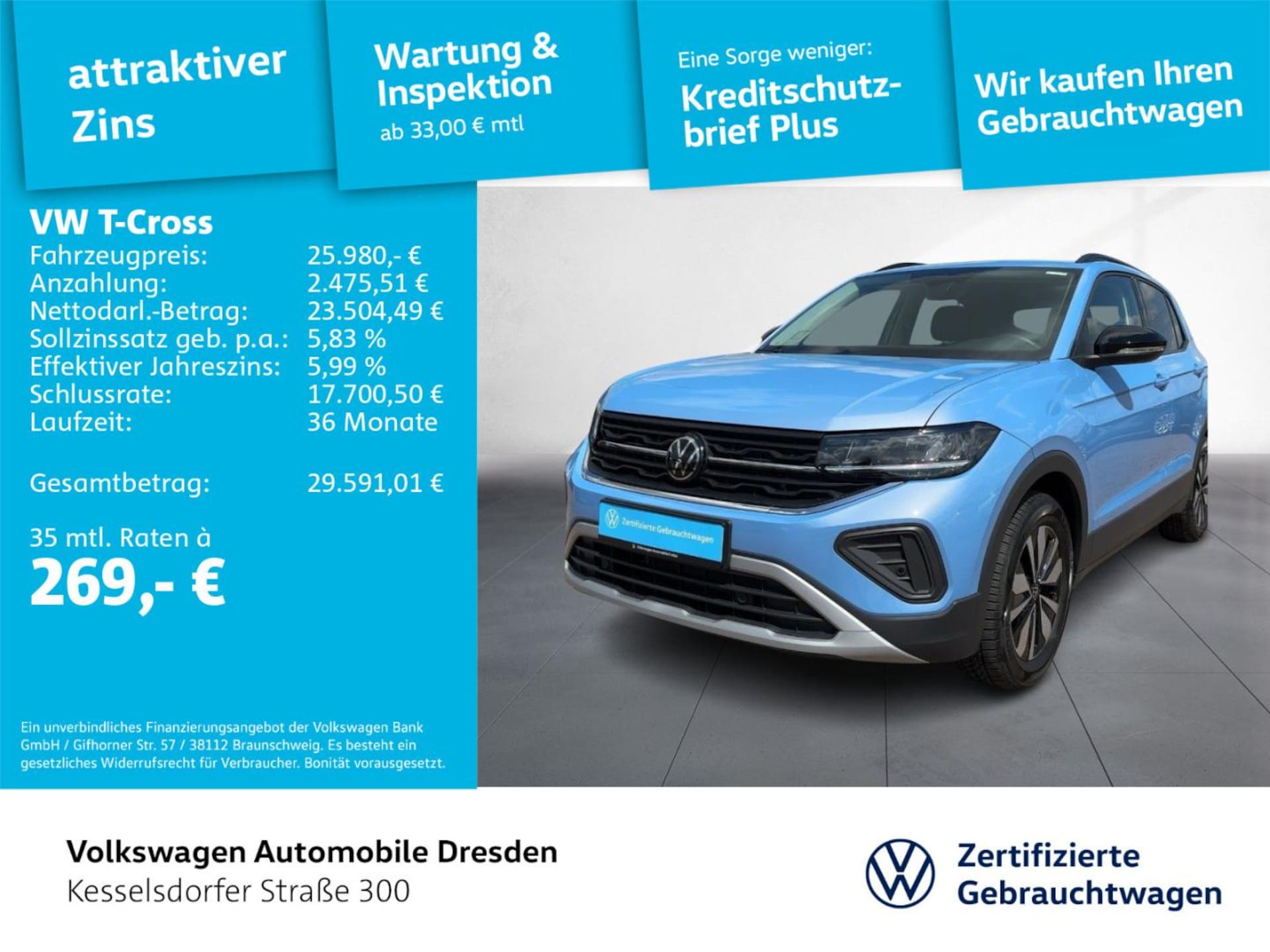 Volkswagen T-Cross Life