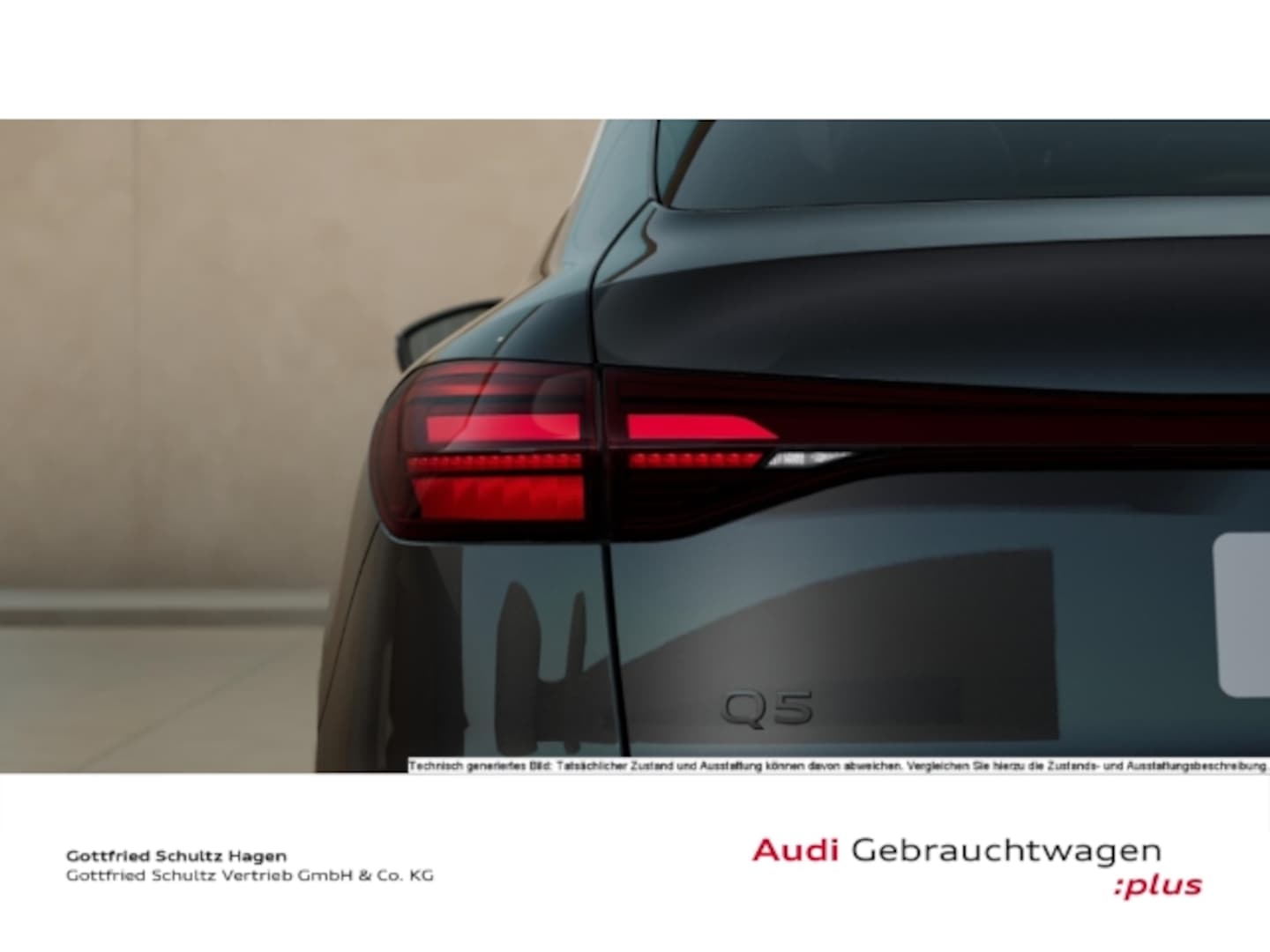 Bild über Audi Q5 Sportback TDI quattro 150 kW S tronic - für weitere Informationen kontaktieren Sie den Audi Partner