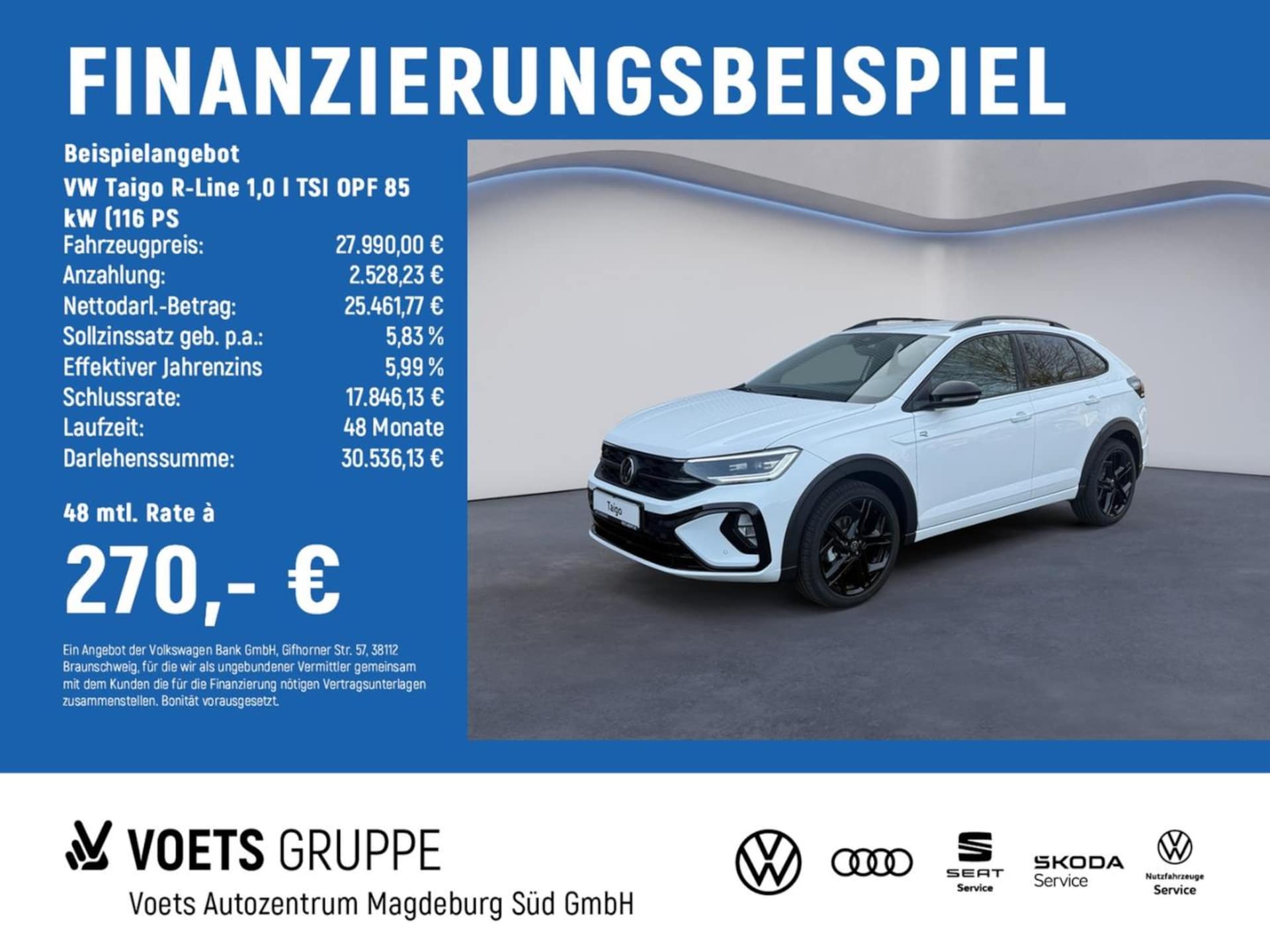 Volkswagen Taigo — Volkswagen Taigo Taigo R-Line 1,0 l TSI OPF 85 kW (116 PS AHK+KA...