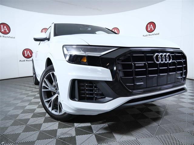 Used 2020 Audi Q8 Premium with VIN WA1AVAF17LD003691 for sale in Richfield, Minnesota