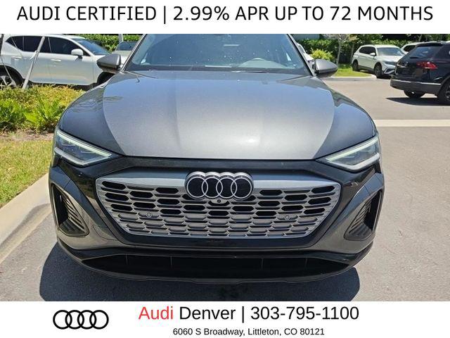 Used 2024 Audi Q8 Sportback e-tron Premium Plus with VIN WA1CAAGE2RB029951 for sale in Littleton, CO