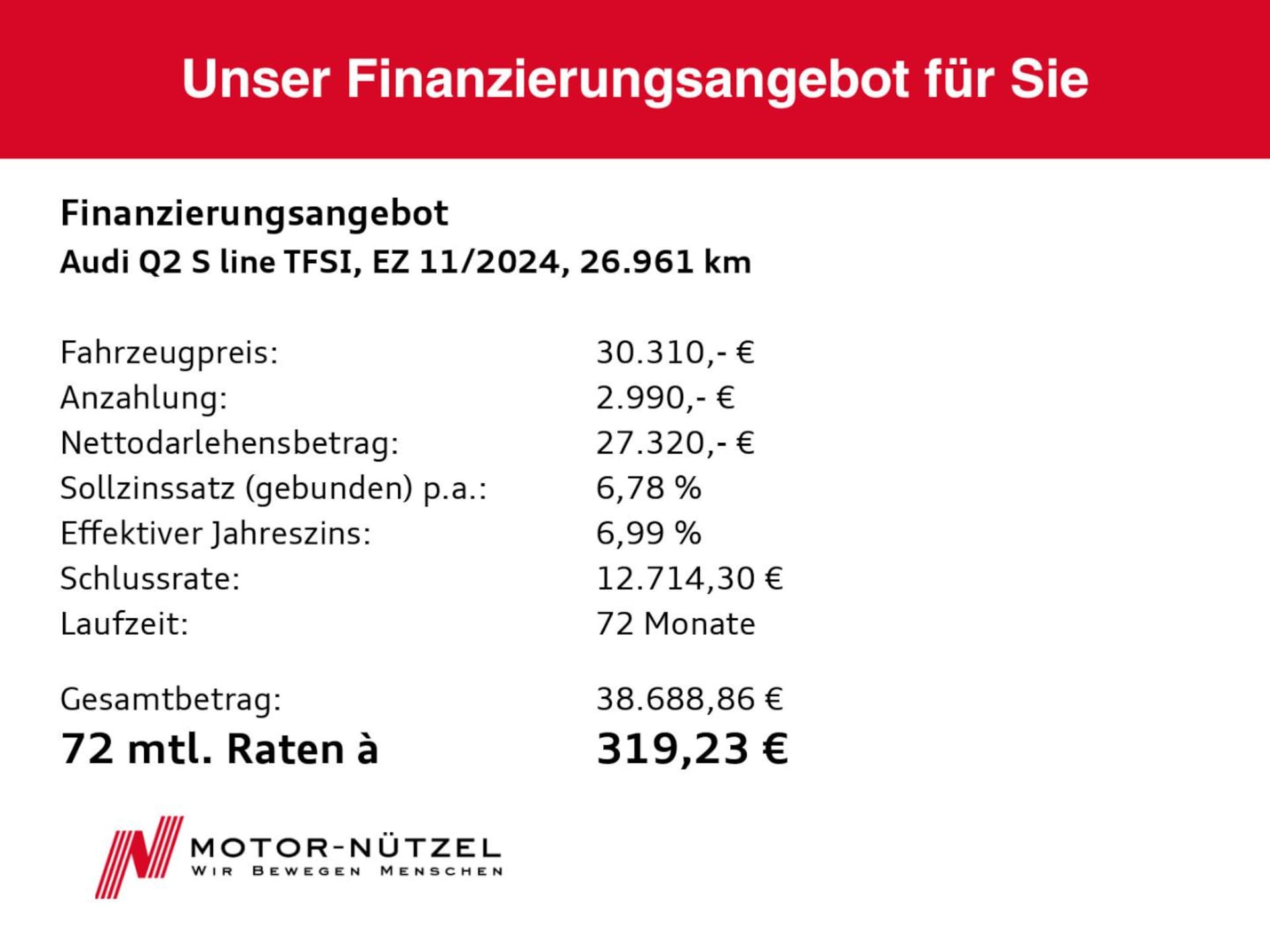 Audi Q2 S line