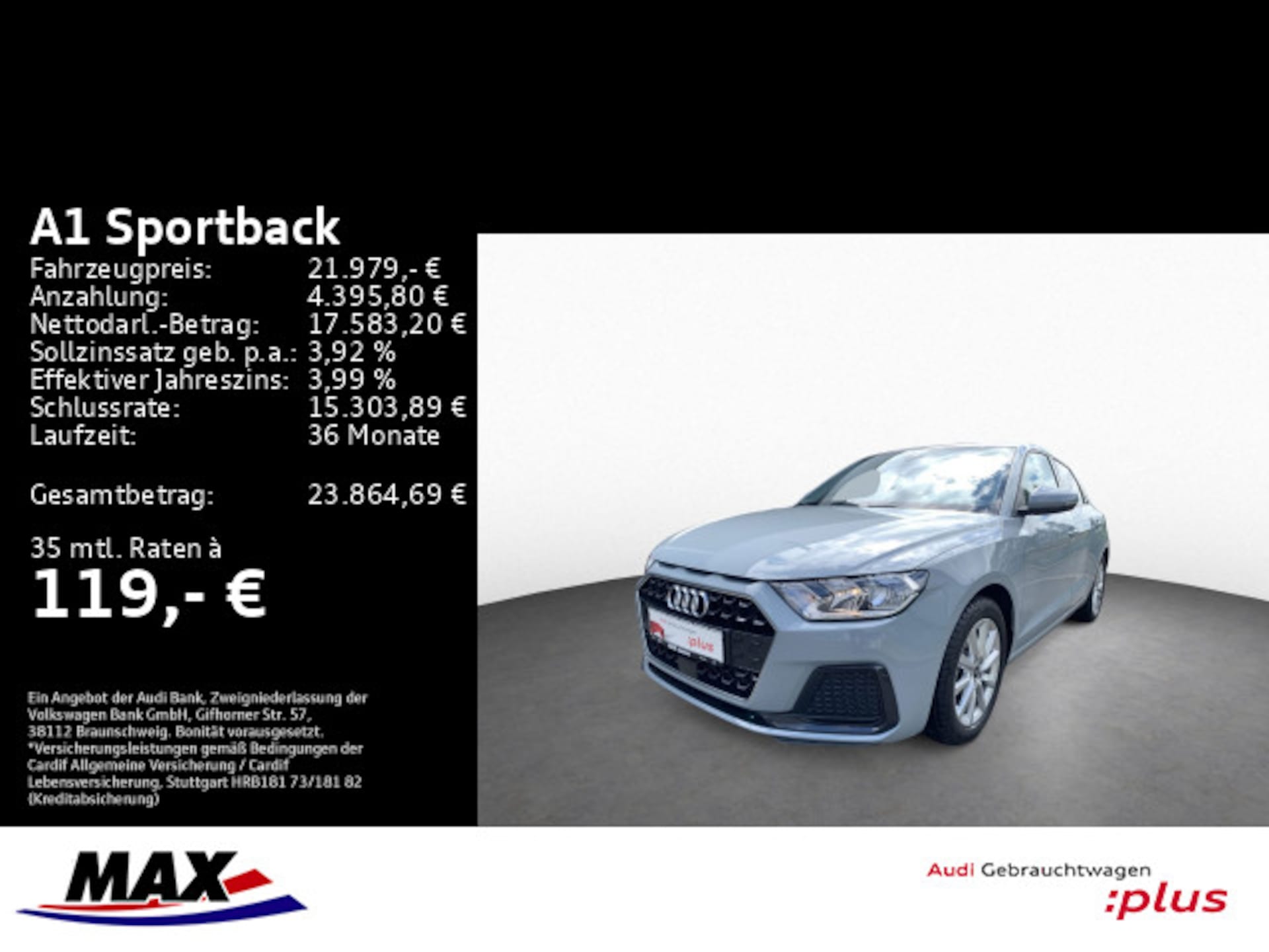 Audi A1 Sportback Advanced