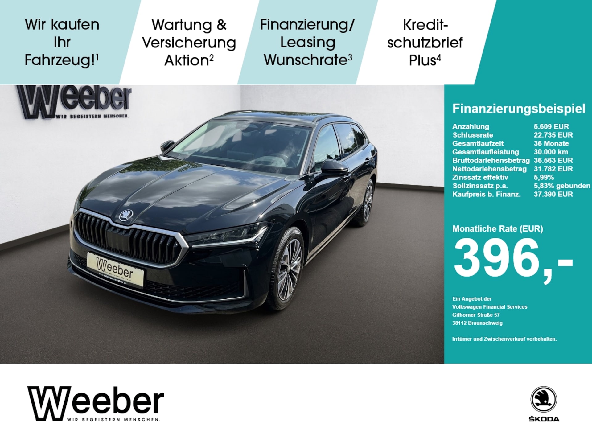 Skoda Superb Combi Selection