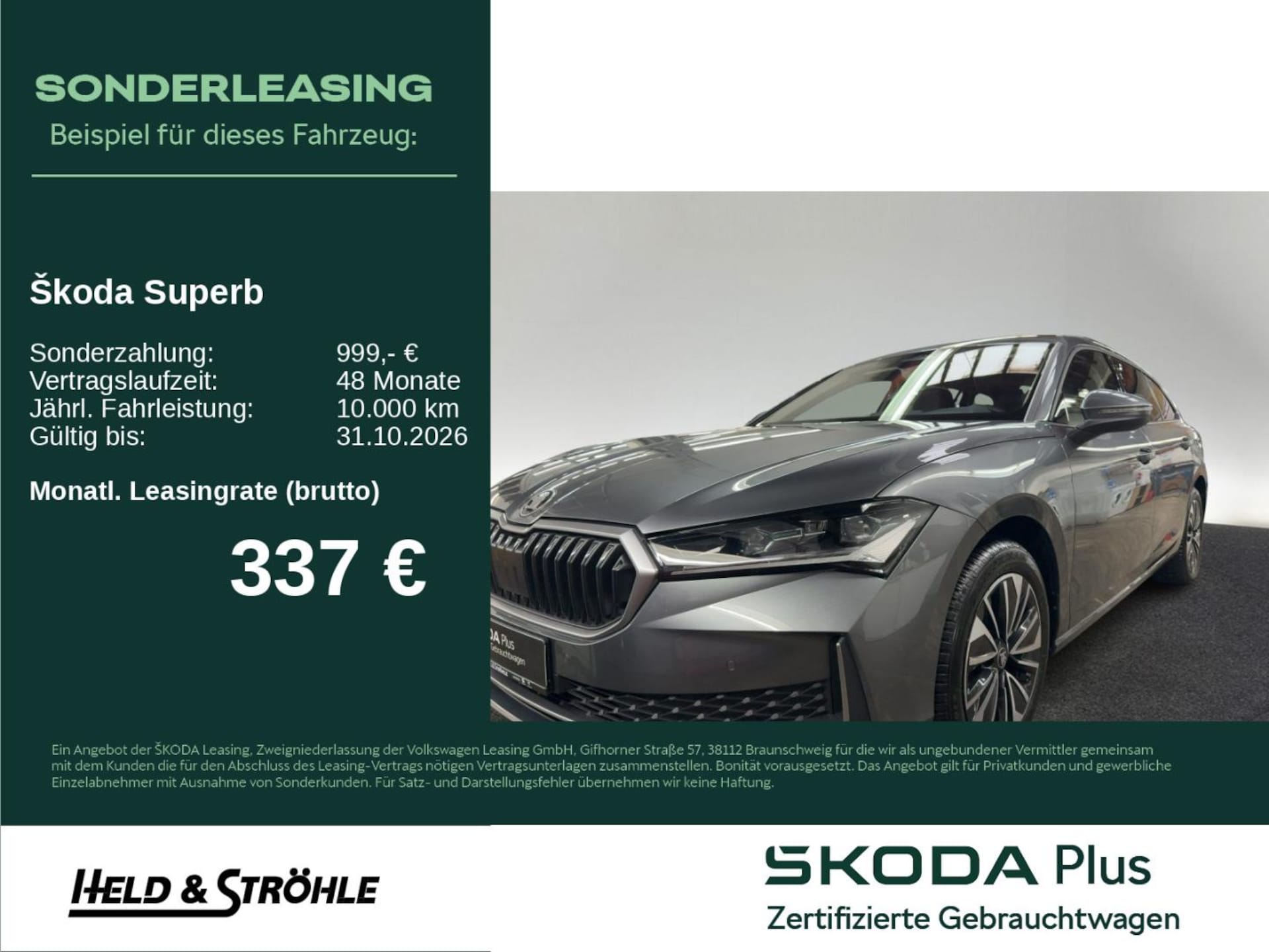 Skoda Superb Combi Selection