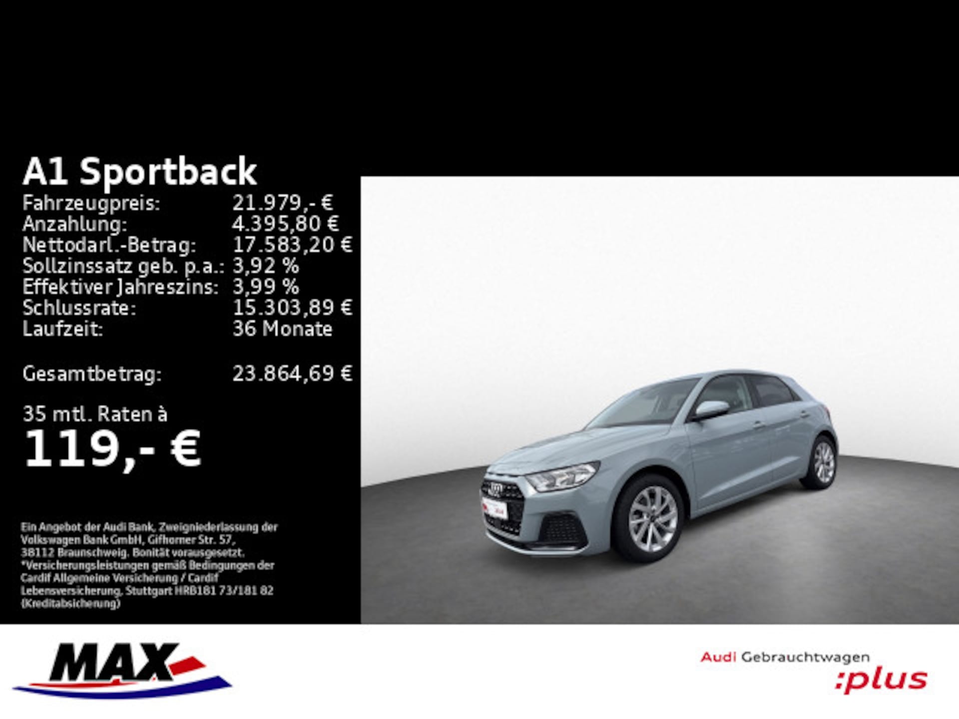 Audi A1 Sportback Advanced