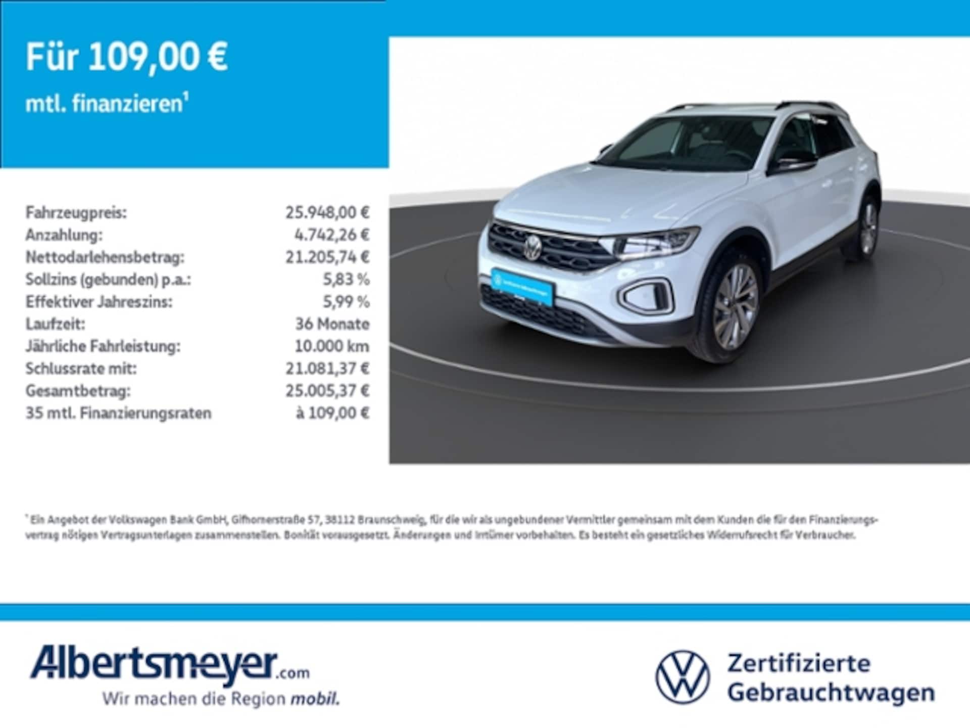 Volkswagen T-Roc Life