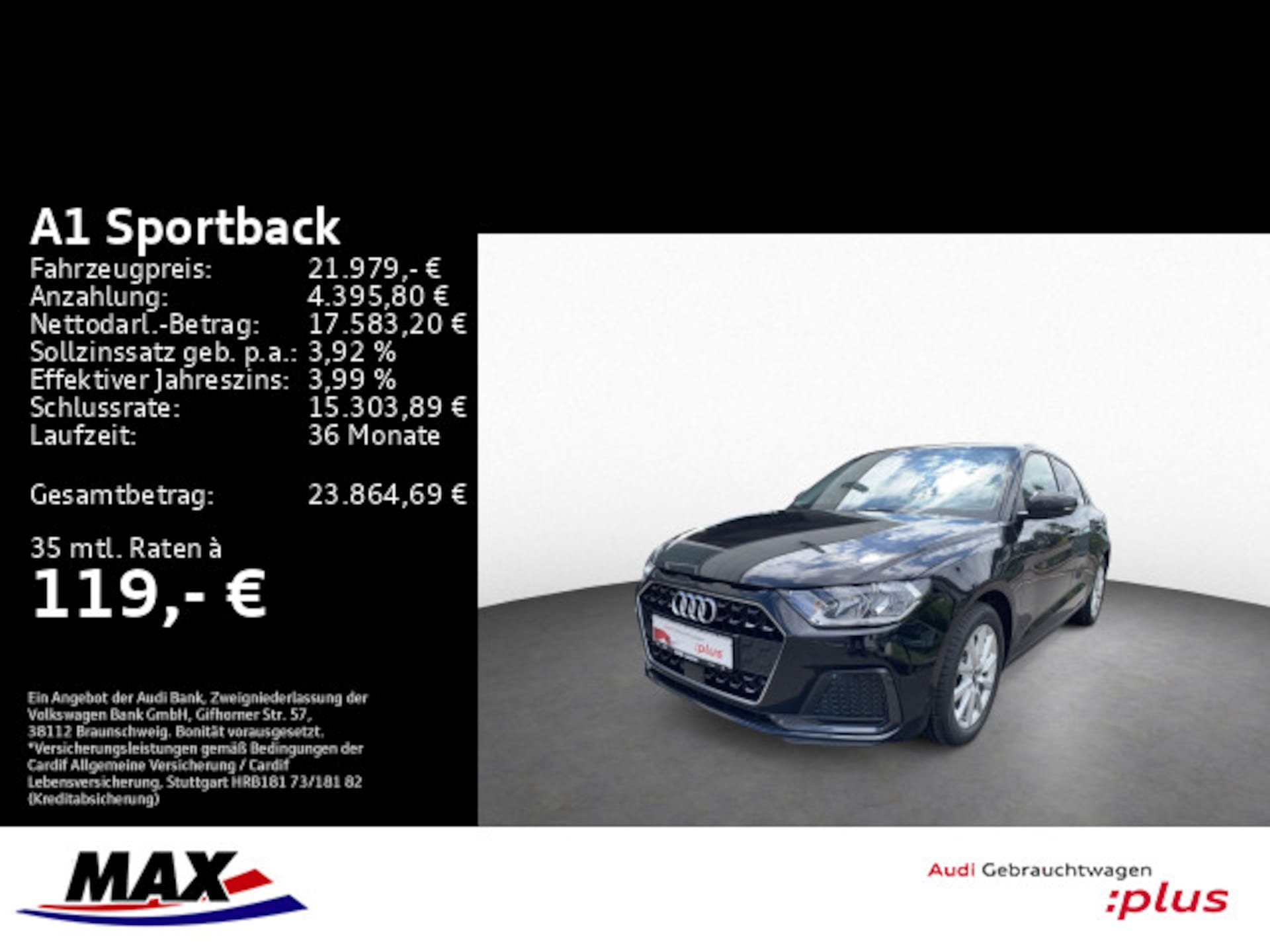 Audi A1 Sportback Advanced