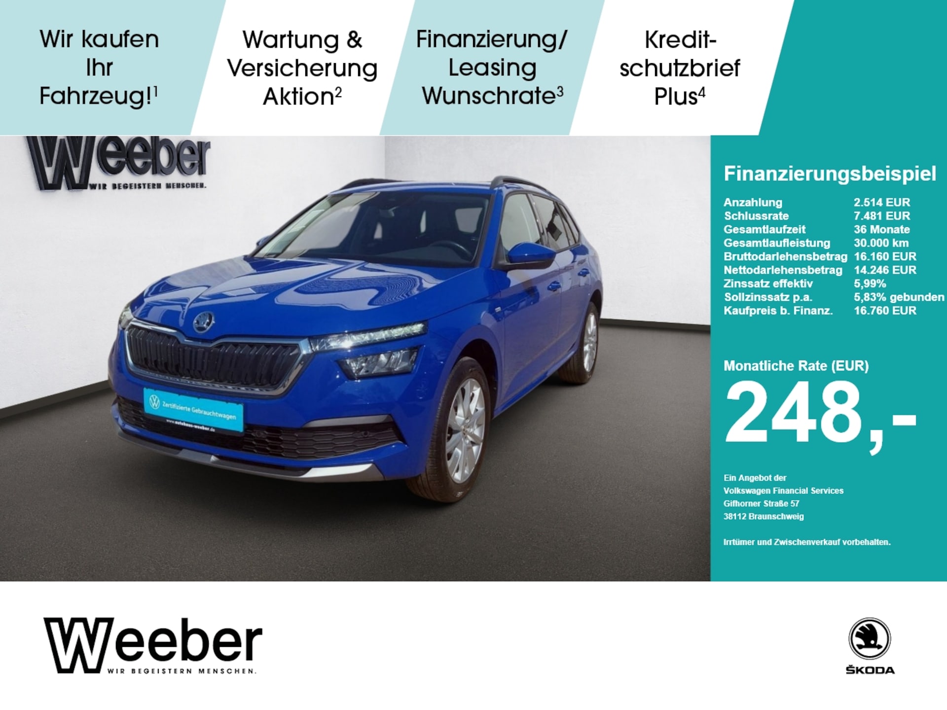 Skoda Kamiq Tour