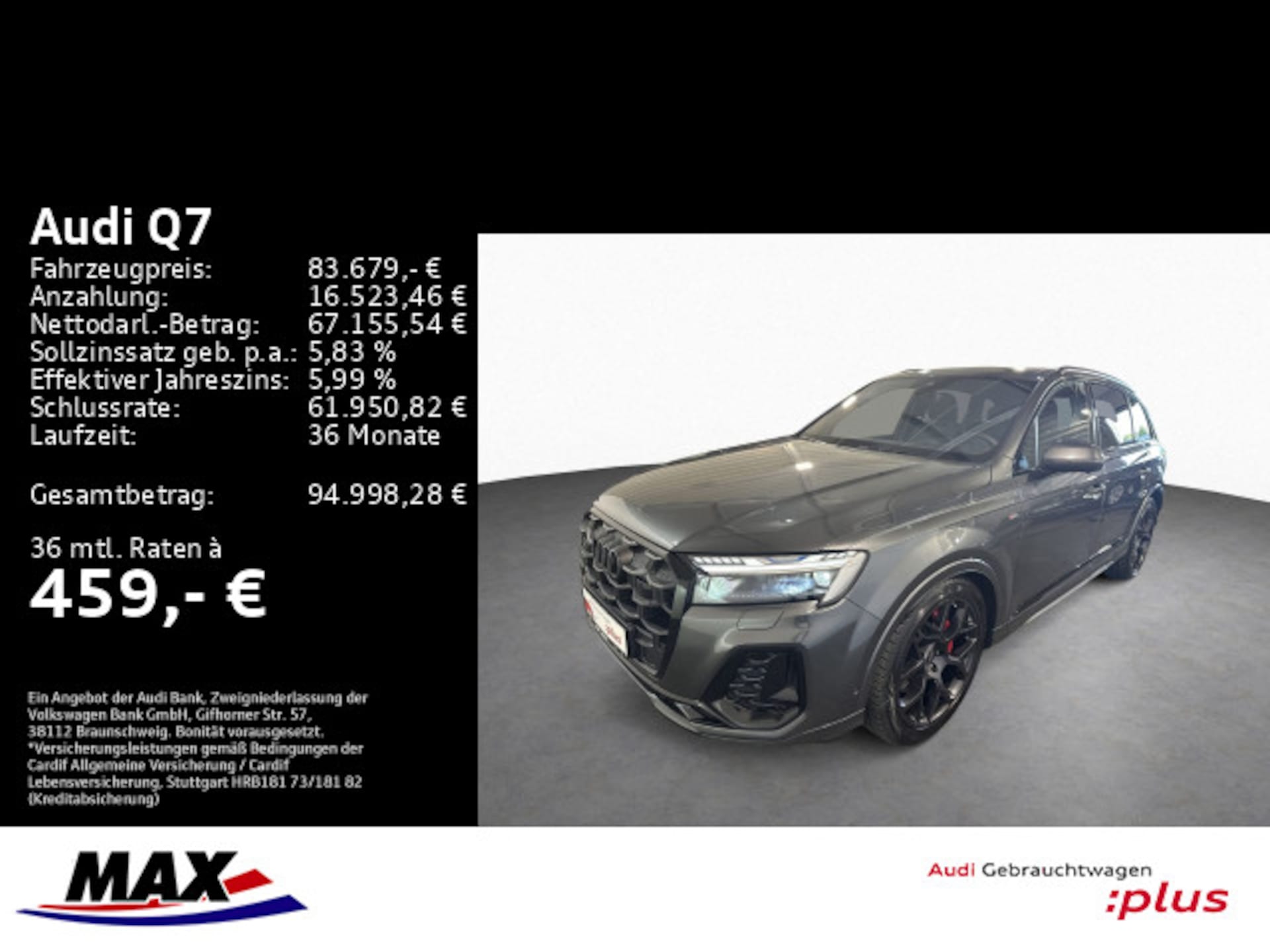 Audi Q7 SUV S line