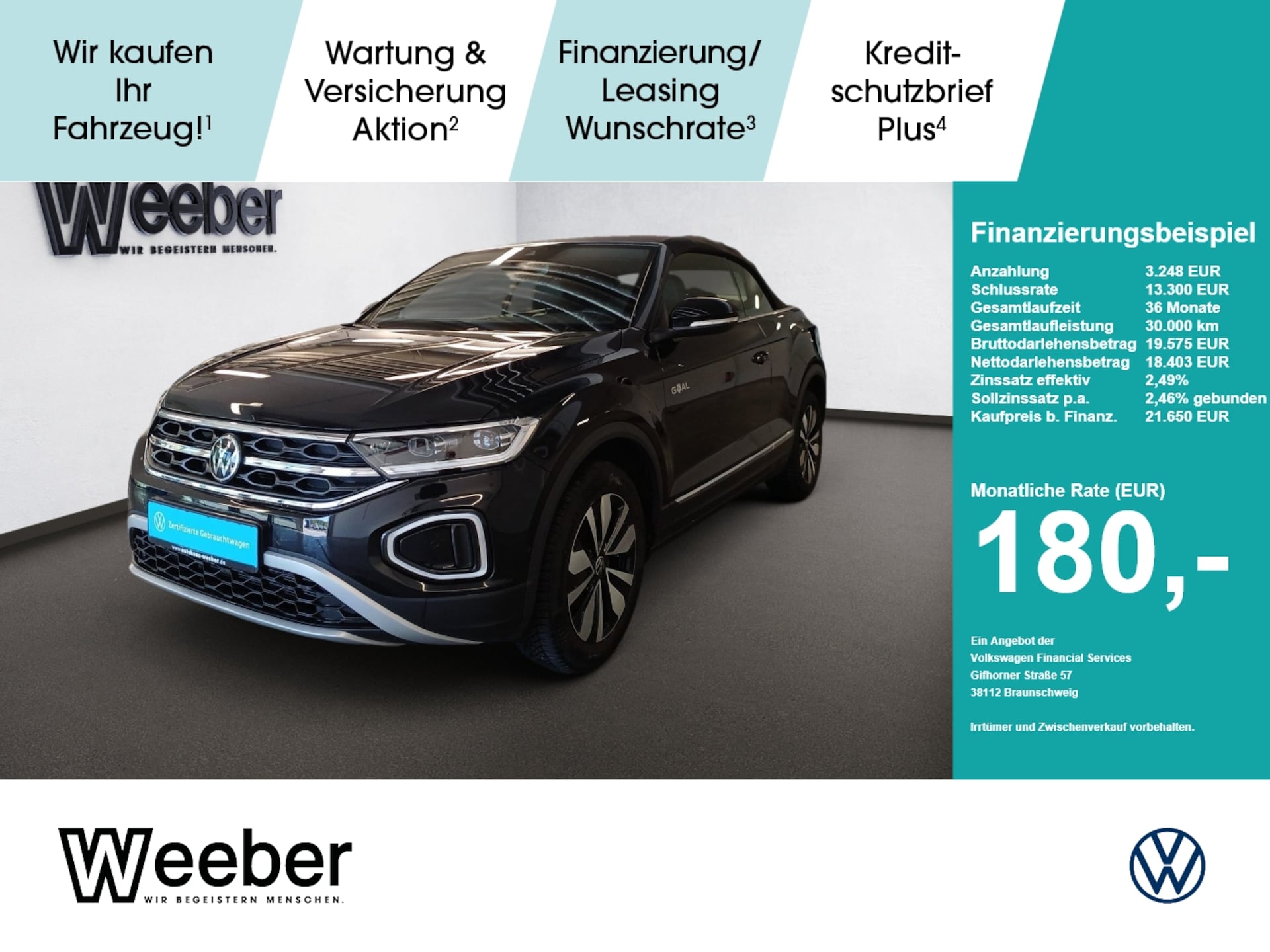 Volkswagen T-Roc Cabriolet Style