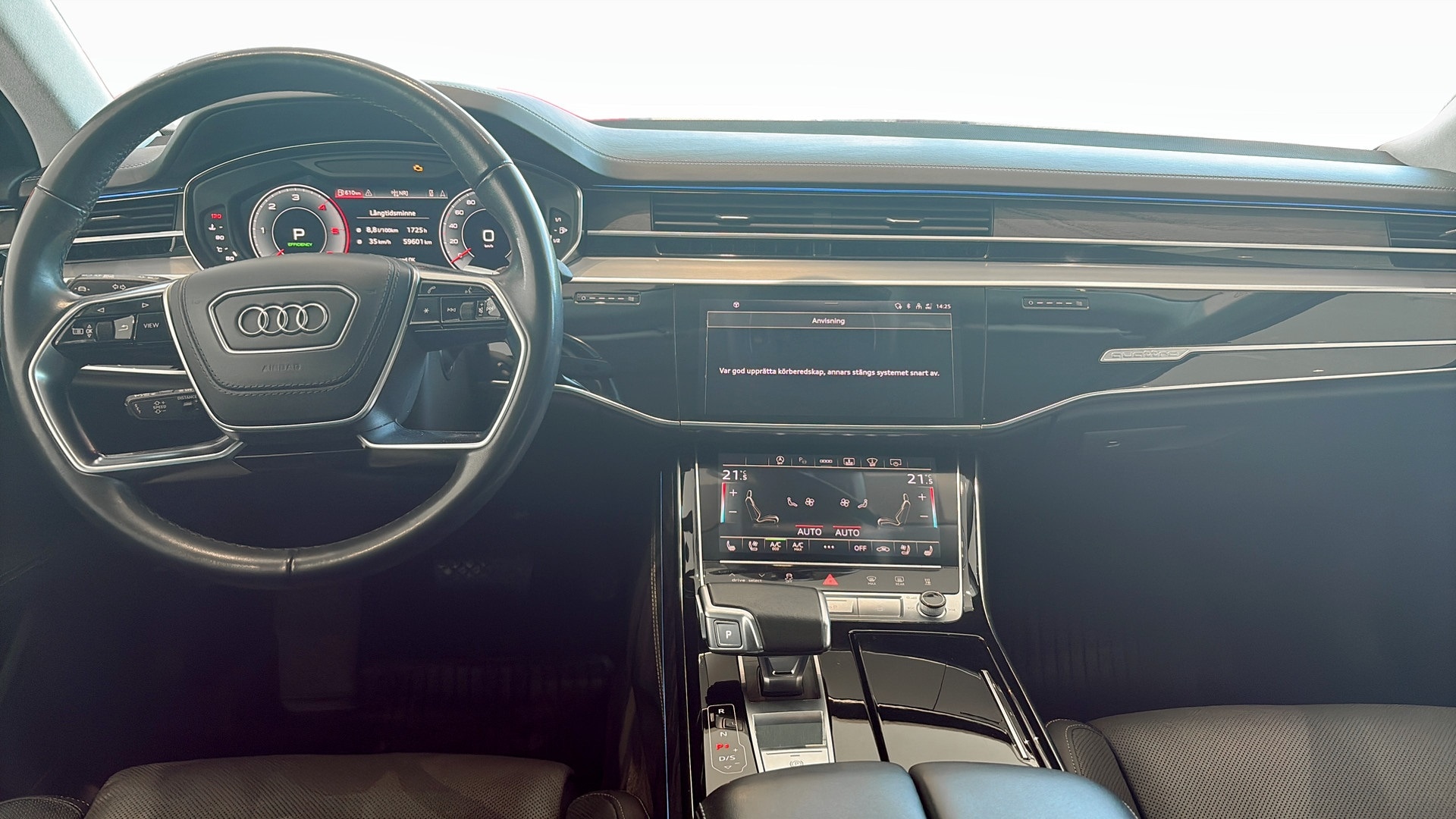 Bild som visar Audi A8 A8 50 TDI quattro 286 hk tiptronic - för mer information kontakta din Audi Partner