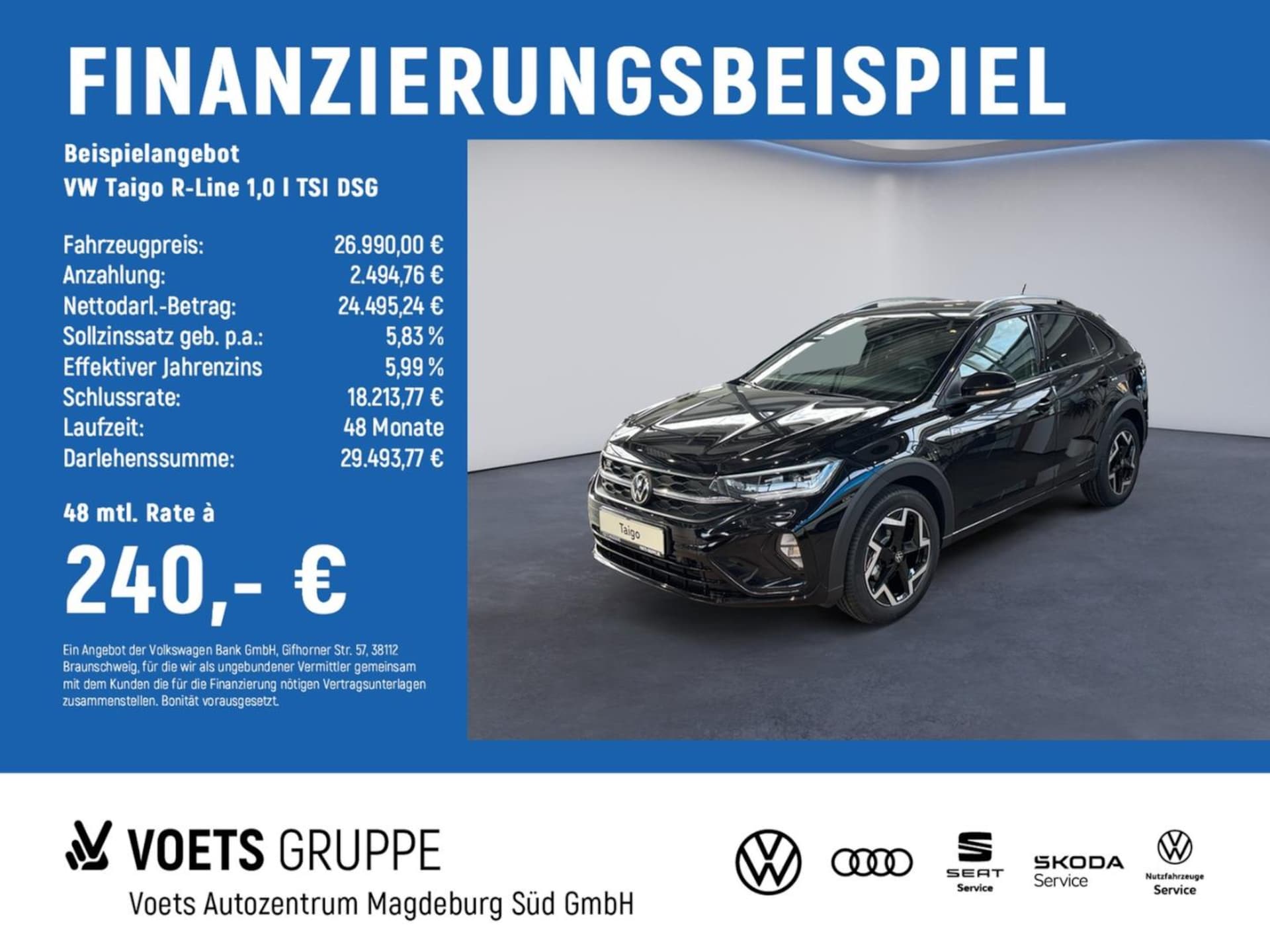 Volkswagen Taigo — Volkswagen Taigo Taigo R-Line 1,0 l TSI DSG KAMERA+LED+ACC