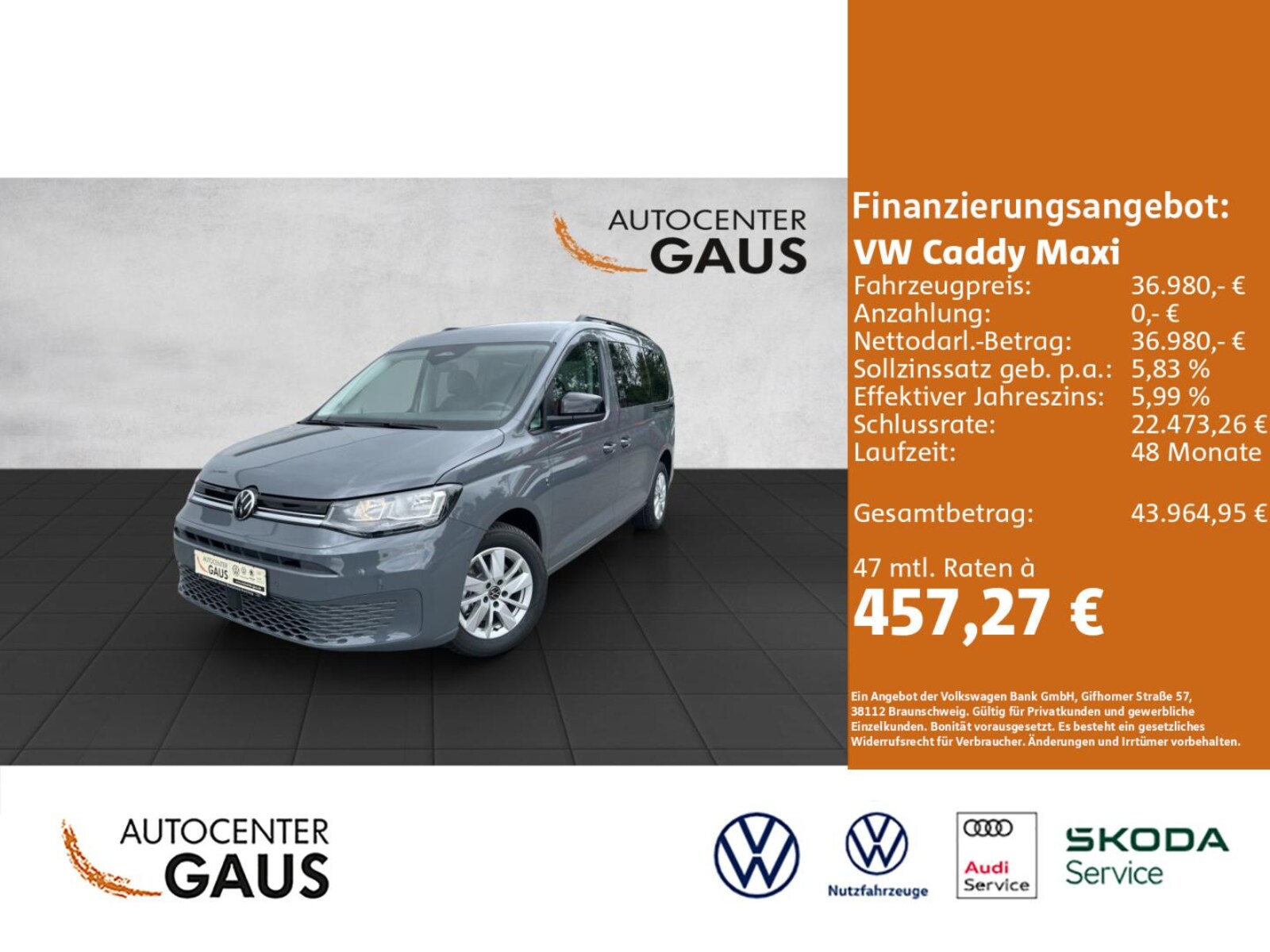 Volkswagen Caddy Maxi – Bild 2