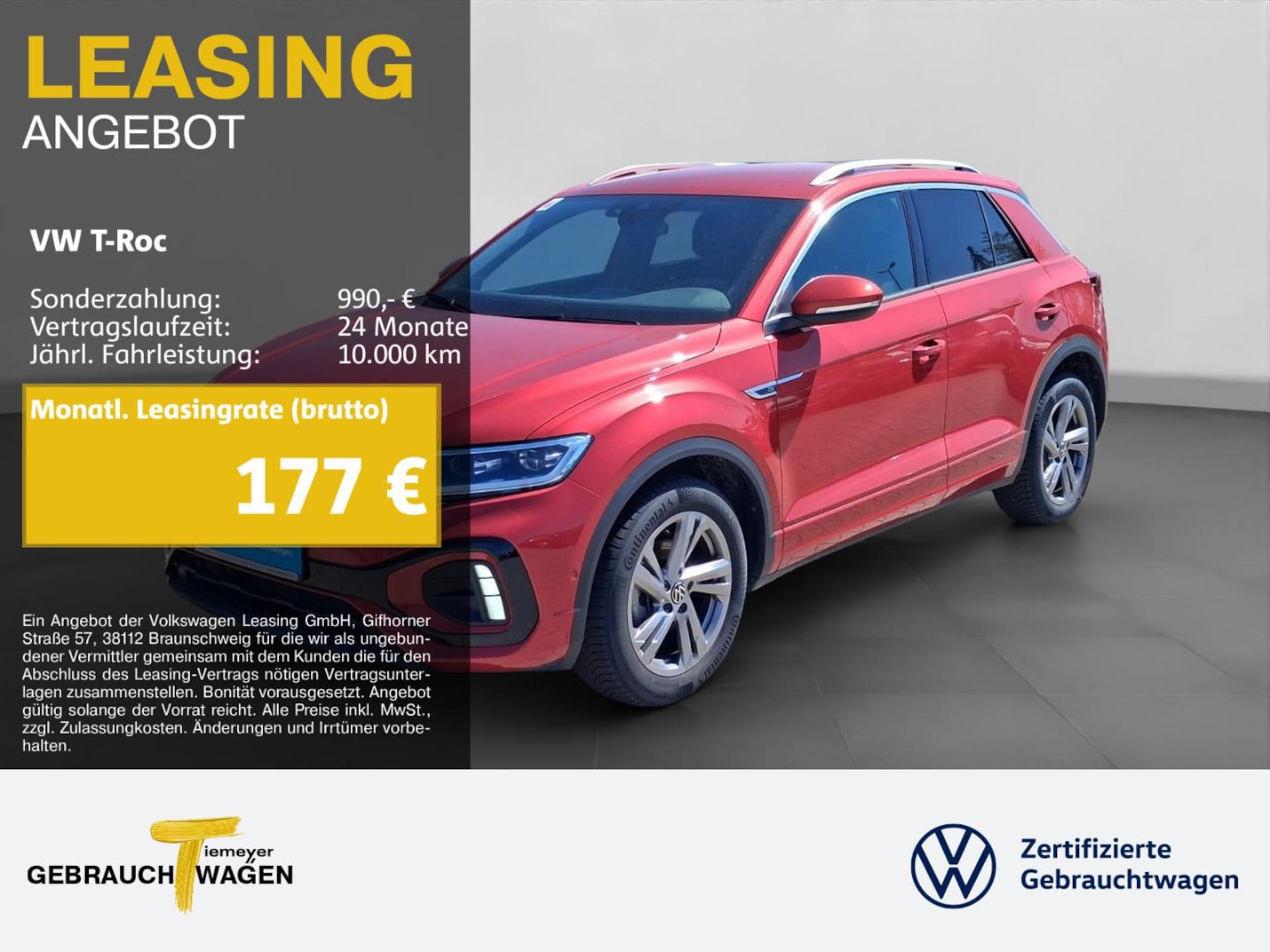 Volkswagen T-Roc R-Line