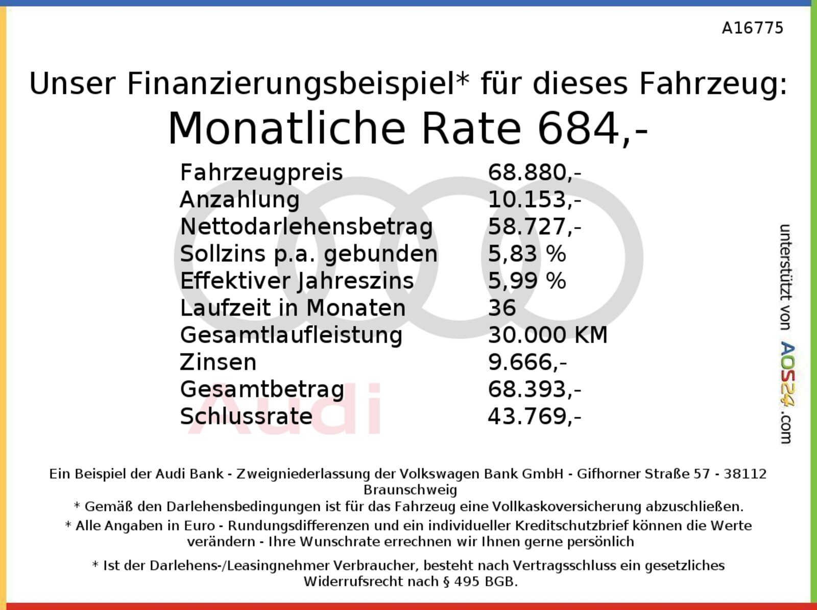 Audi A5 Limousine – Bild 14