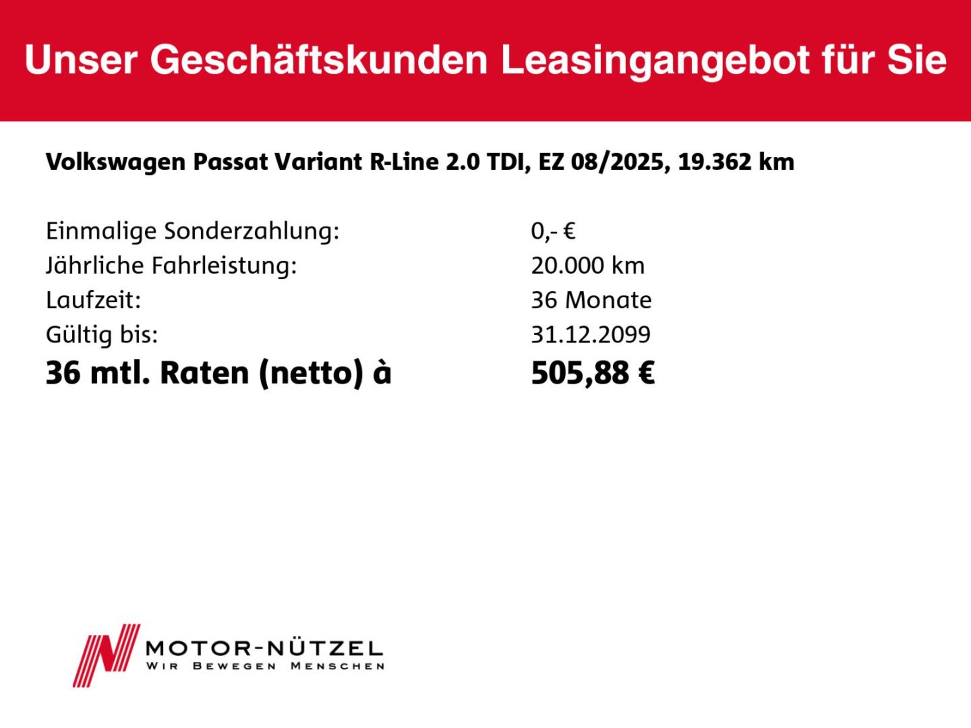 Volkswagen Passat R-Line