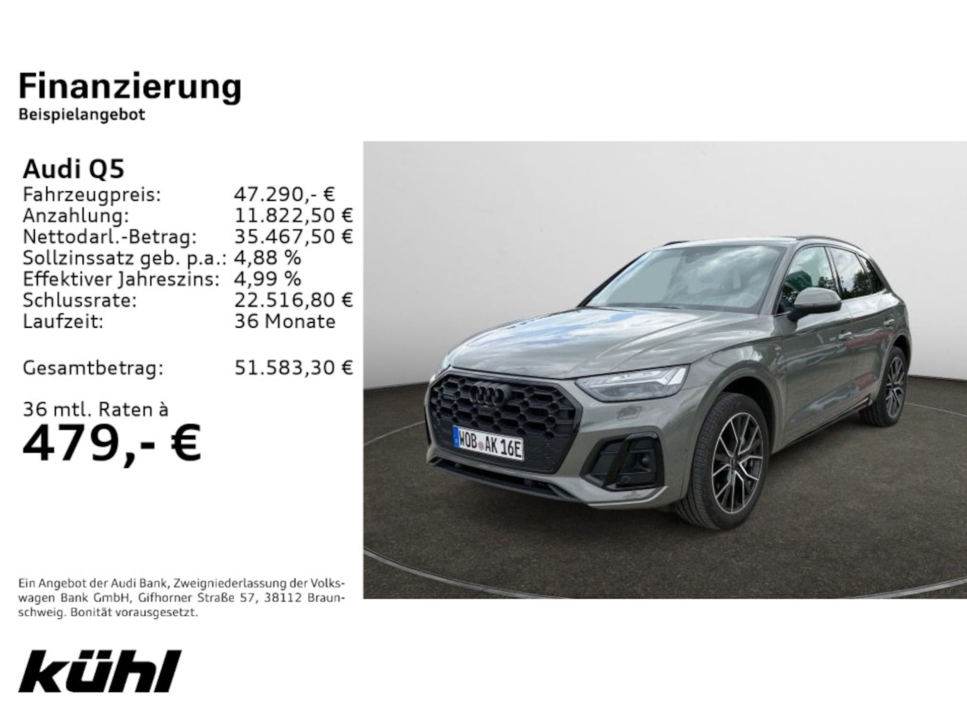 Audi Q5 TFSI e S line