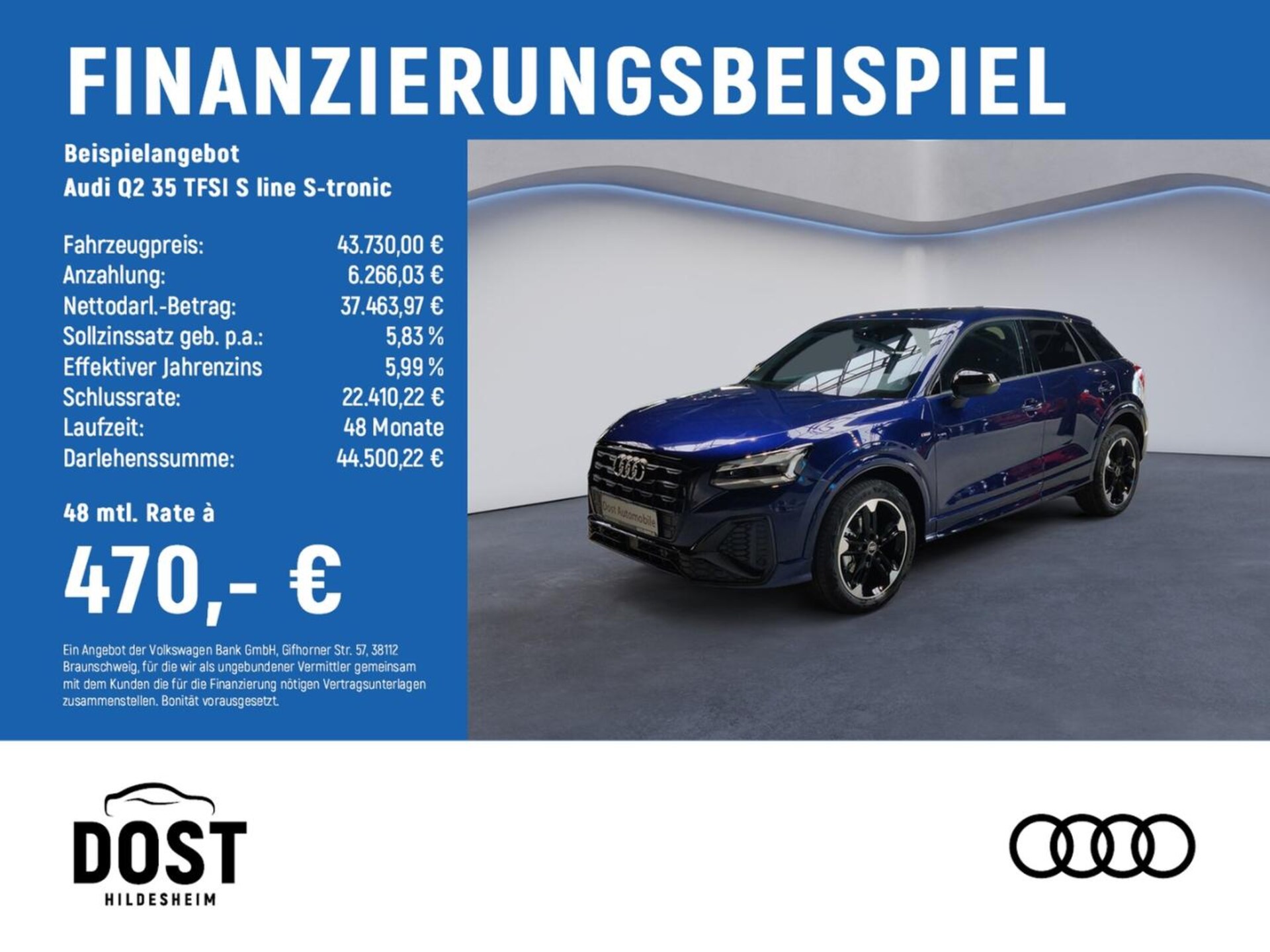 Audi Q2 S line
