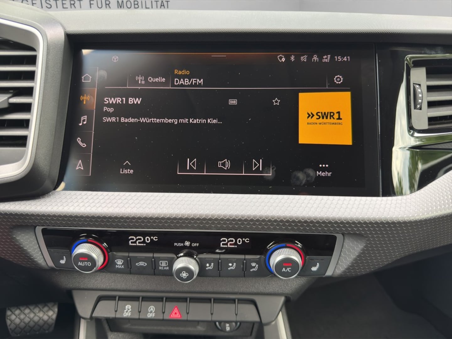 Bild über Audi A1 allstreet 35 TFSI S tronic - für weitere Informationen kontaktieren Sie den Audi Partner