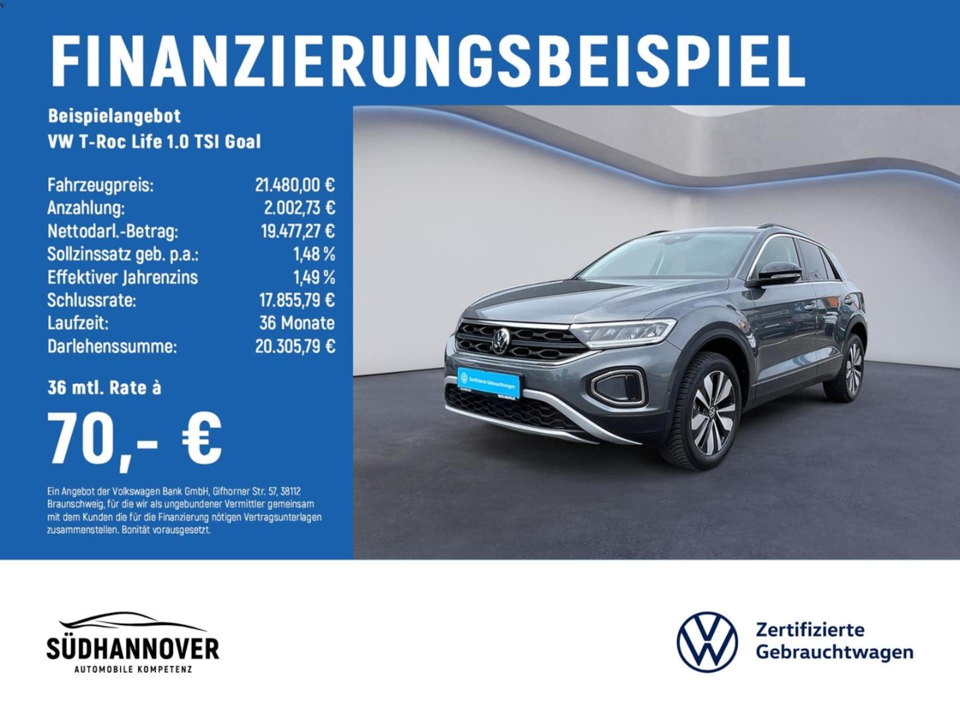 Volkswagen T-Roc Life