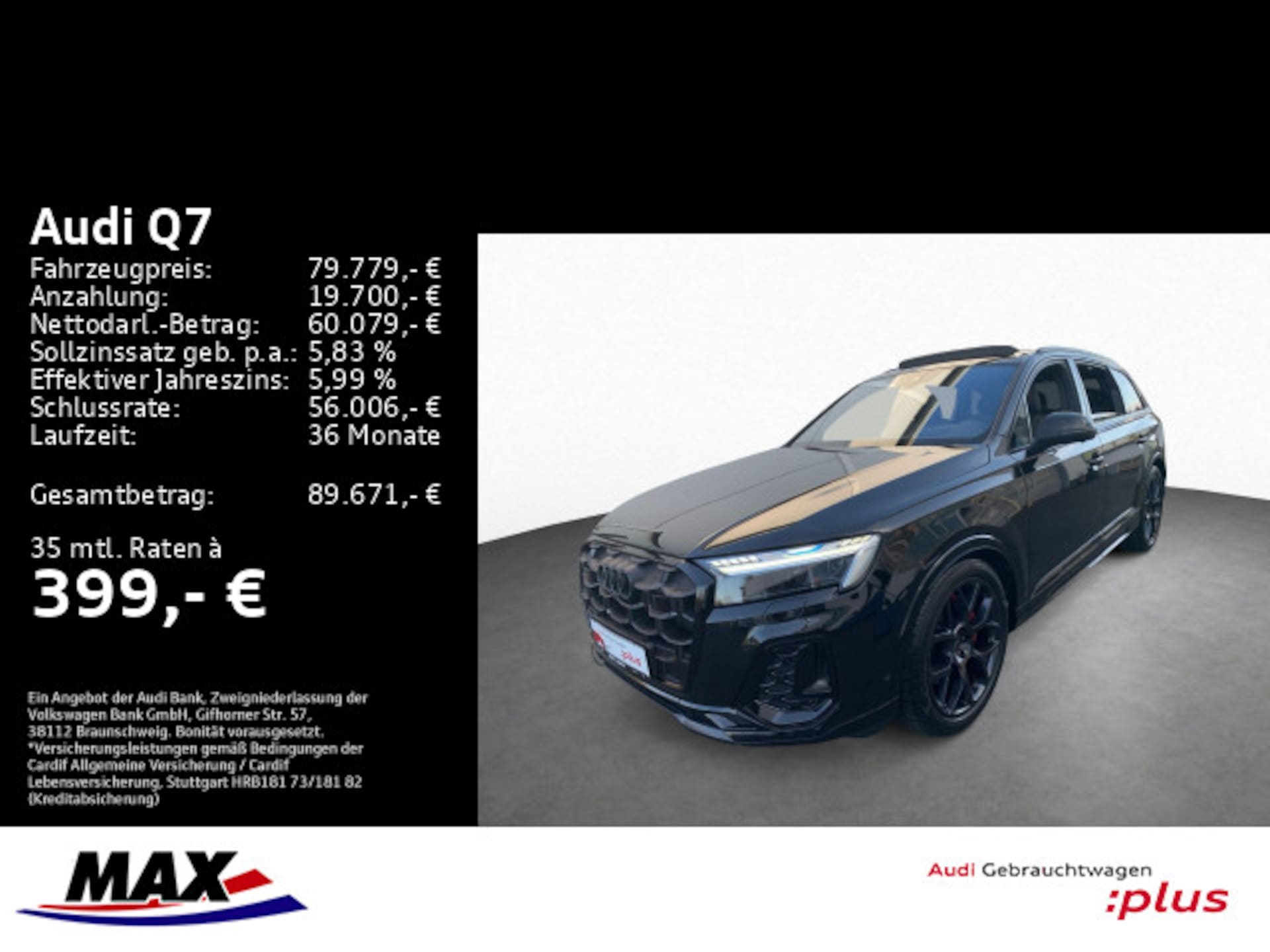 Audi Q7 SUV S line