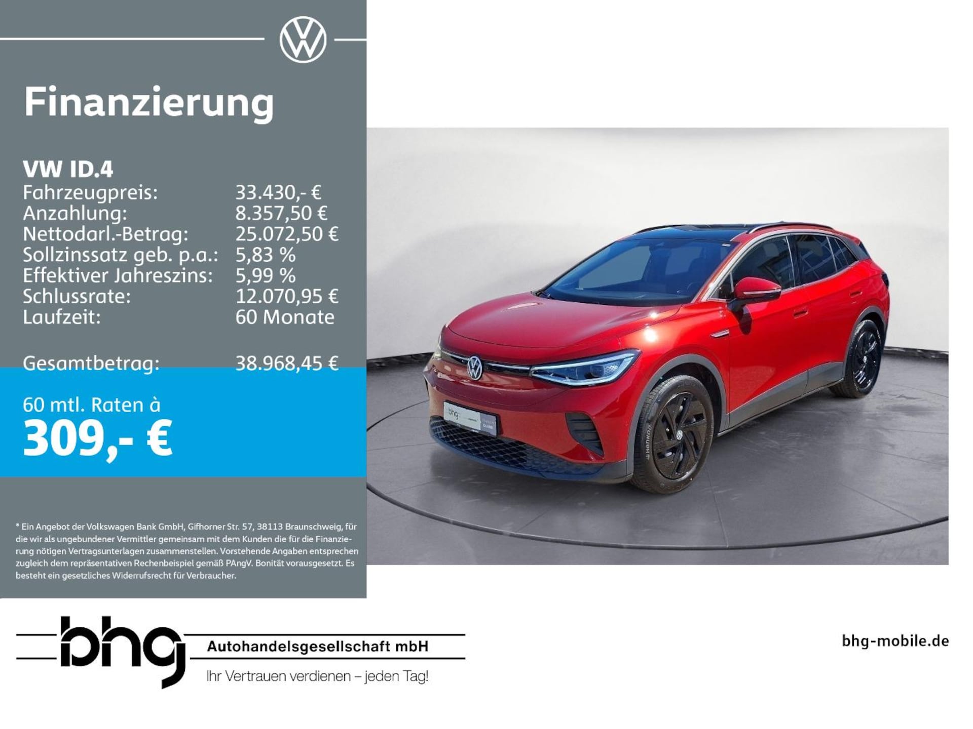 Volkswagen ID.4 Pro Performance