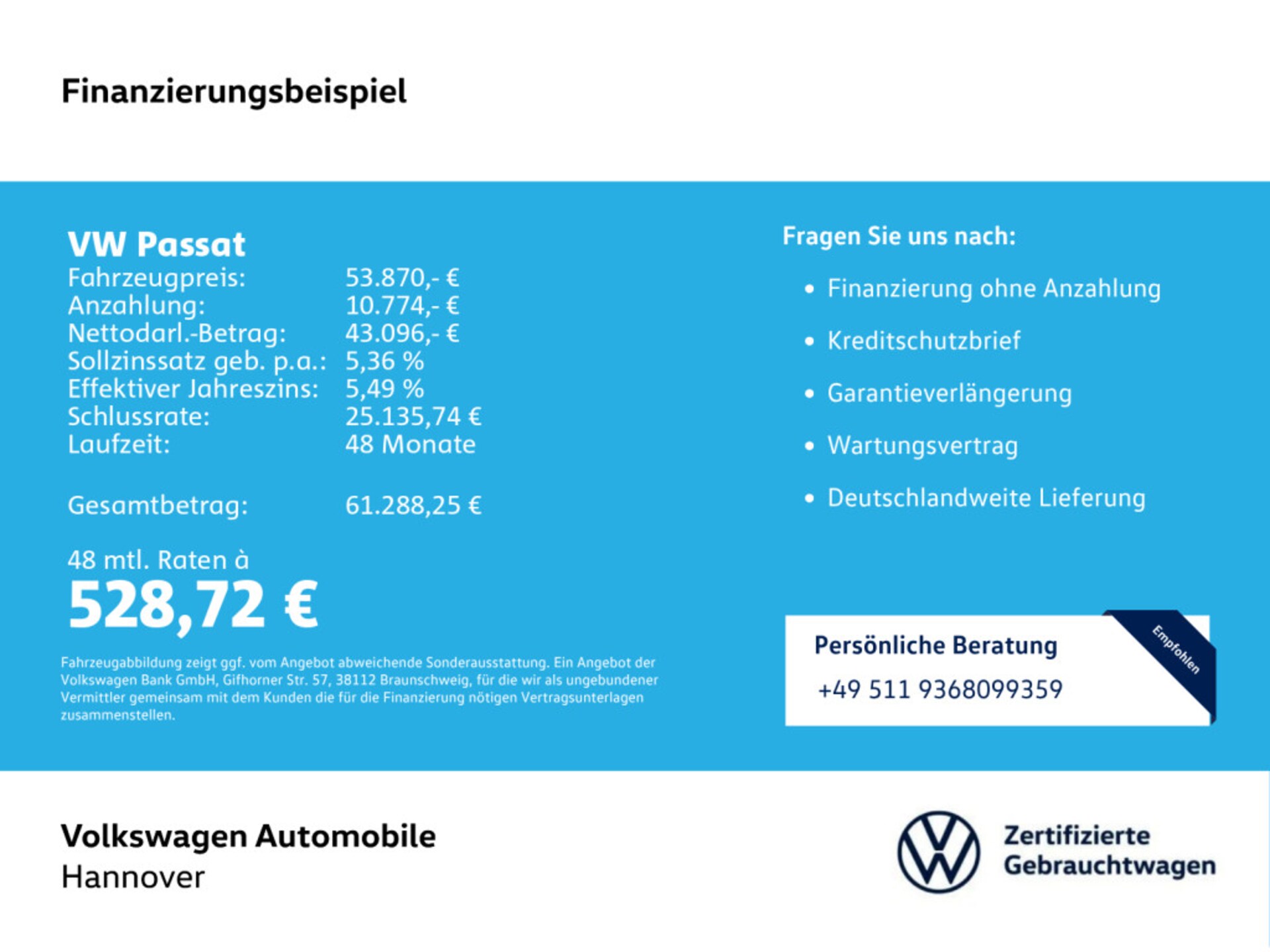 Volkswagen Passat Business
