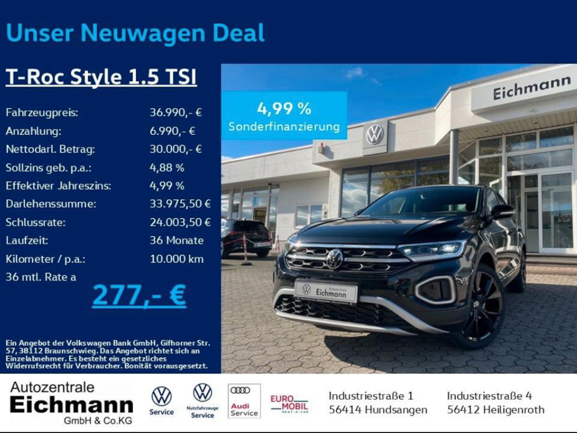 Volkswagen T-Roc Style