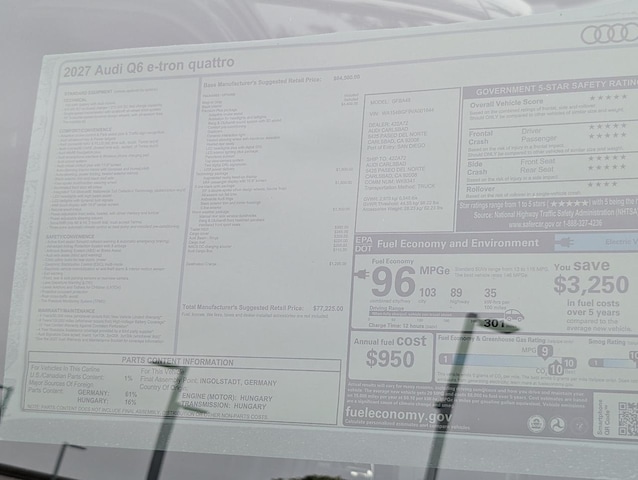 2027 Audi Q6 e-tron