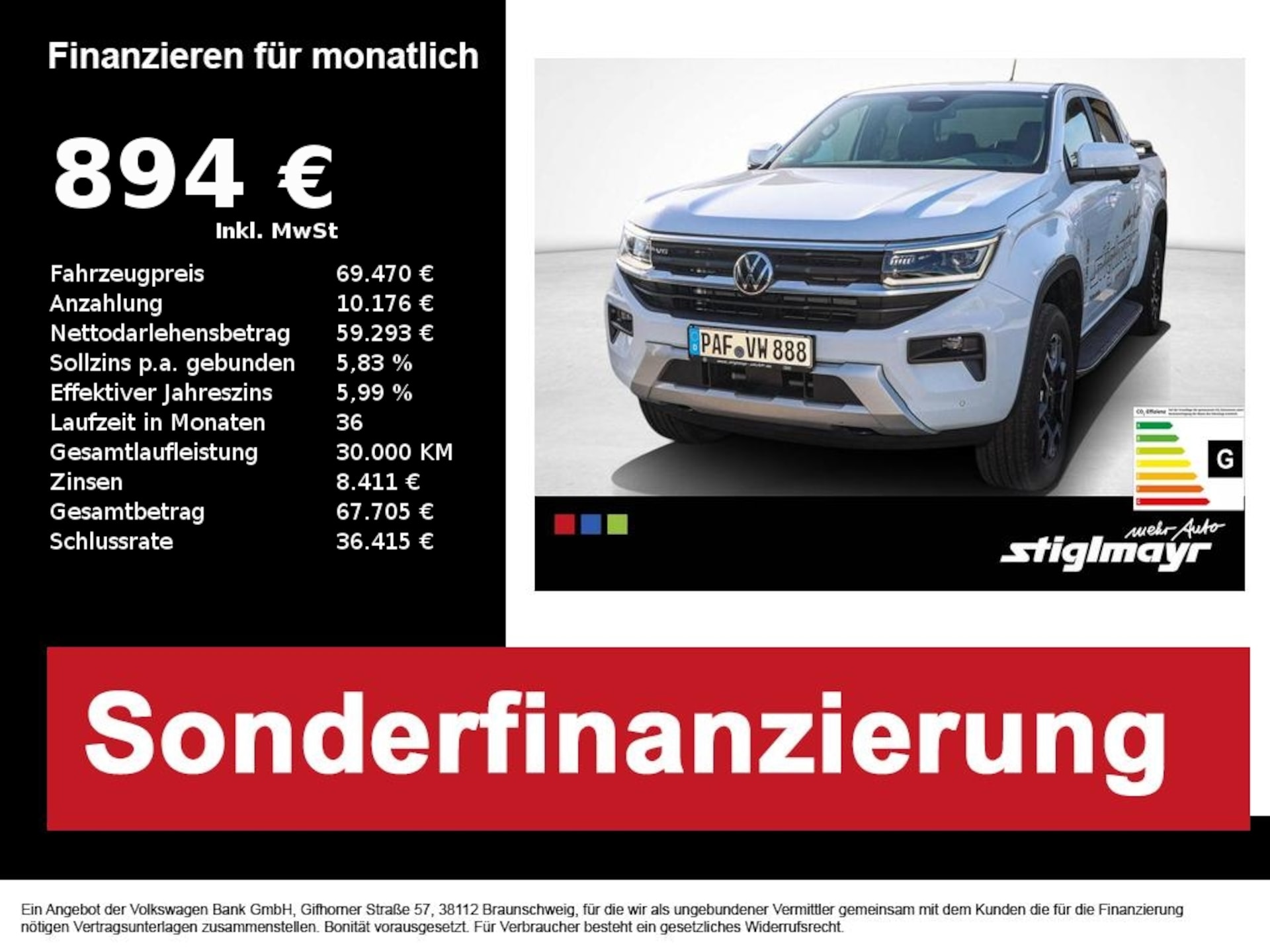 Volkswagen Amarok DoubleCab 2026