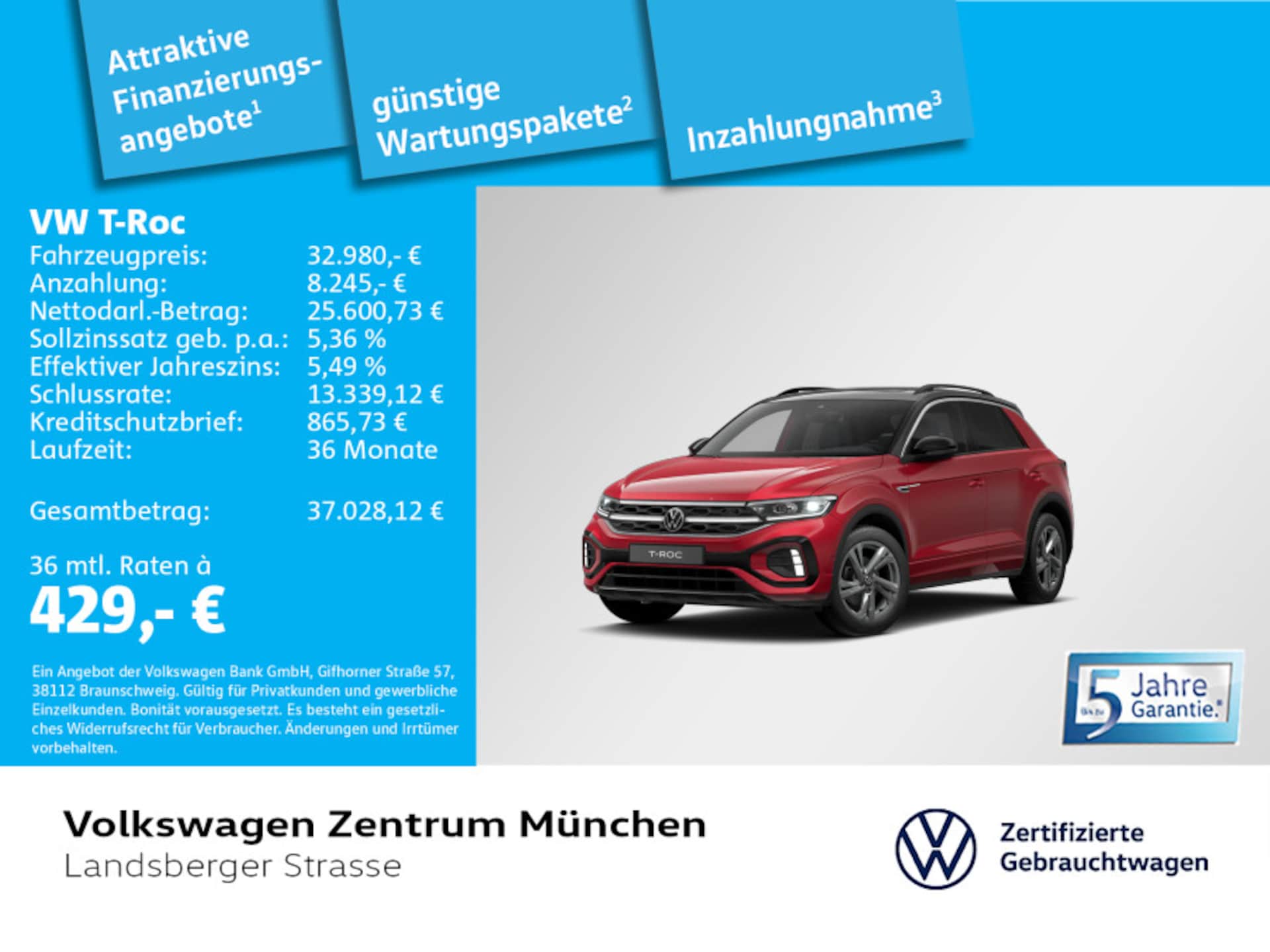 Volkswagen T-Roc R-Line