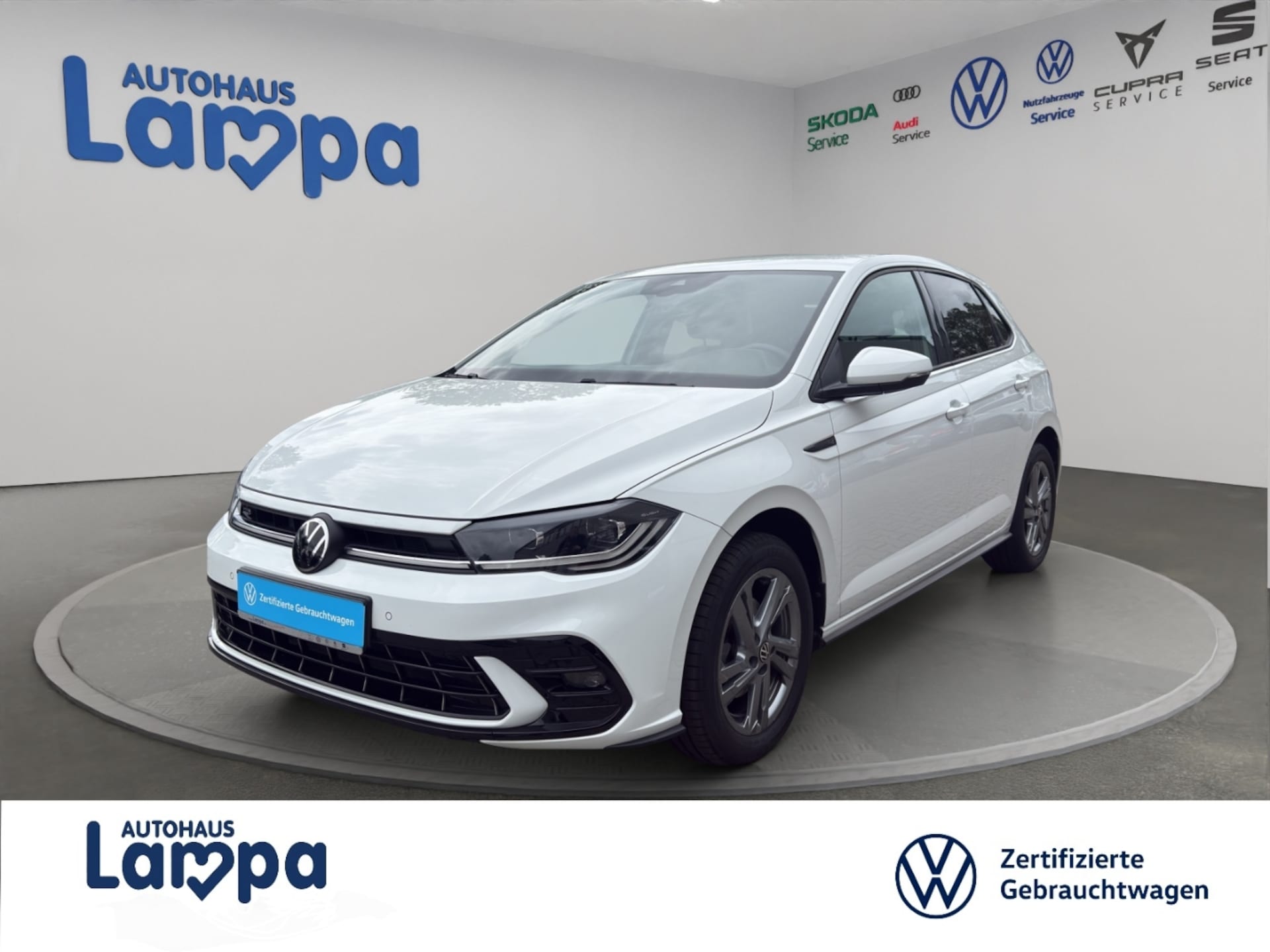 Volkswagen Polo 2022 — R-Line 1.0 TSI DSG,IQ.DRIVE,RFK,IQ.LIGHT,SHZ