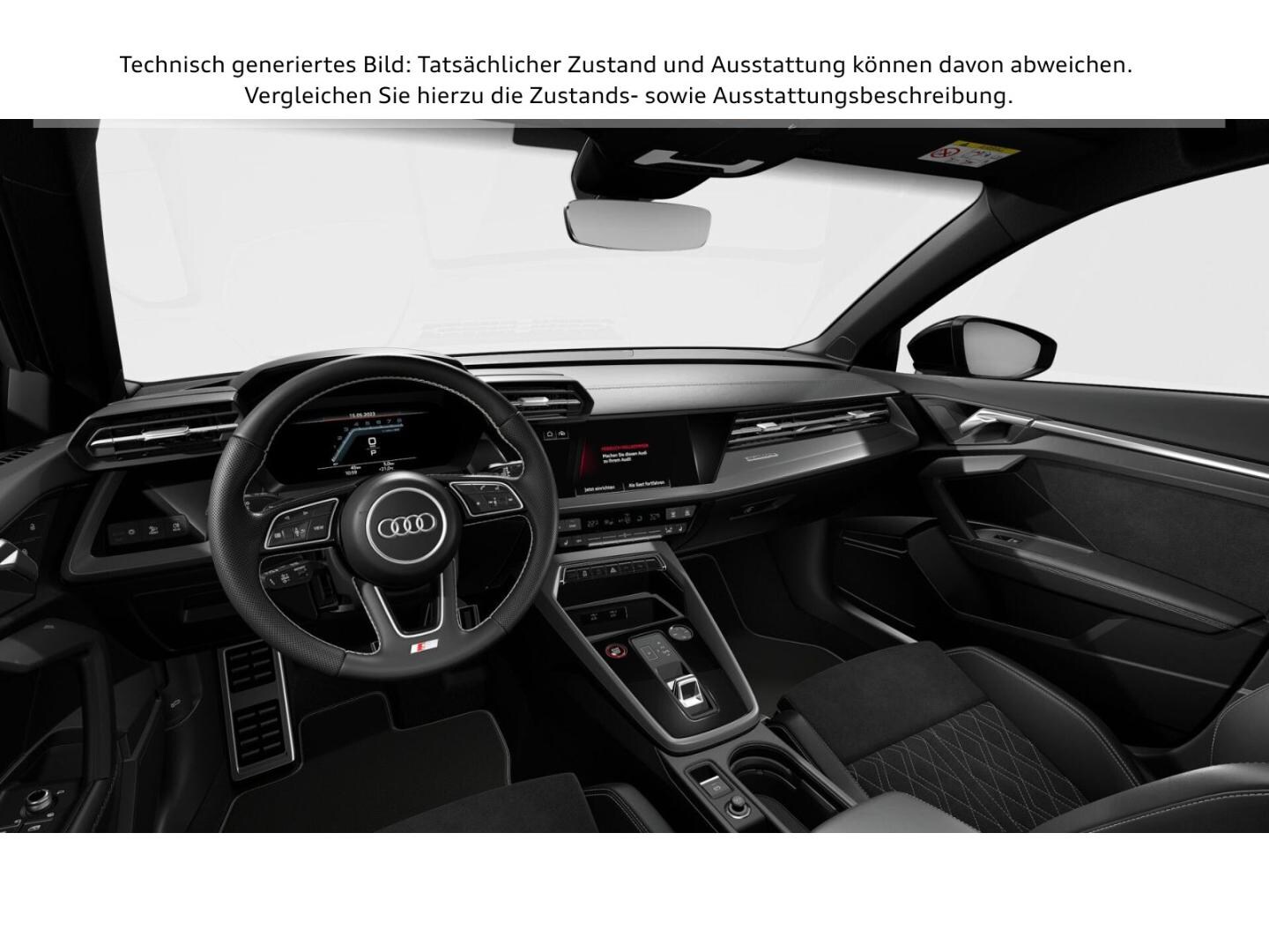 Bild über Audi S3 Limousine TFSI quattro S tronic - für weitere Informationen kontaktieren Sie den Audi Partner