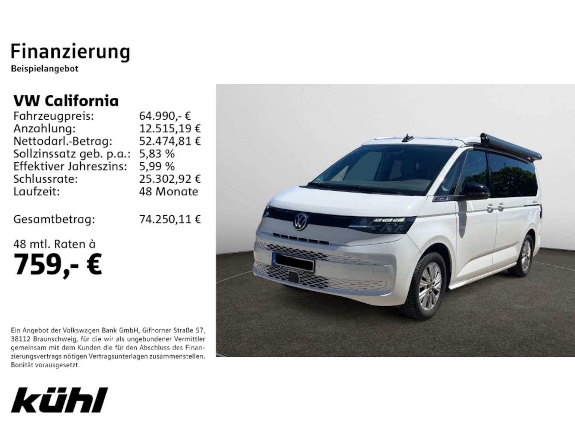 Volkswagen California Beach Camper