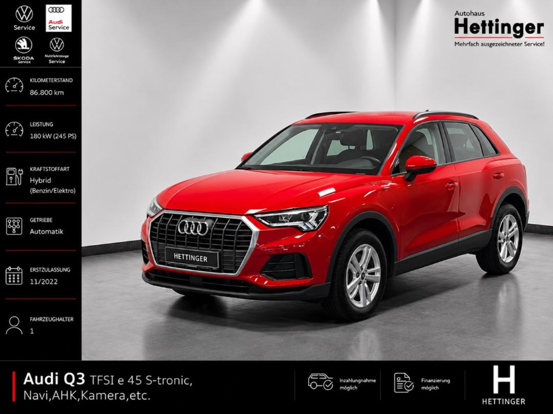 Audi Q3 TFSI e