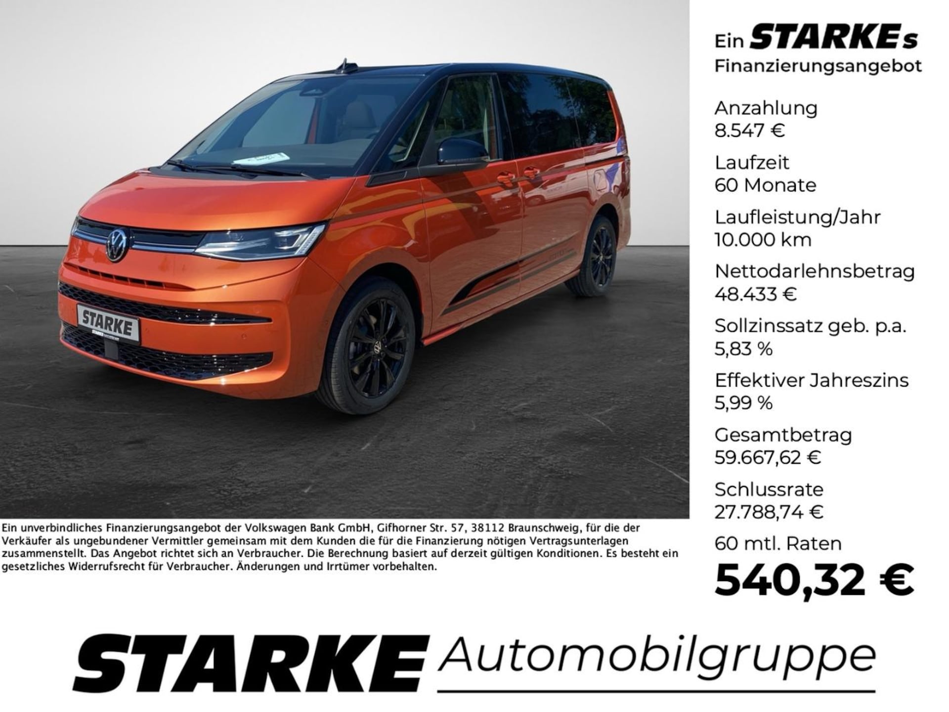 Volkswagen Multivan Langversion Life