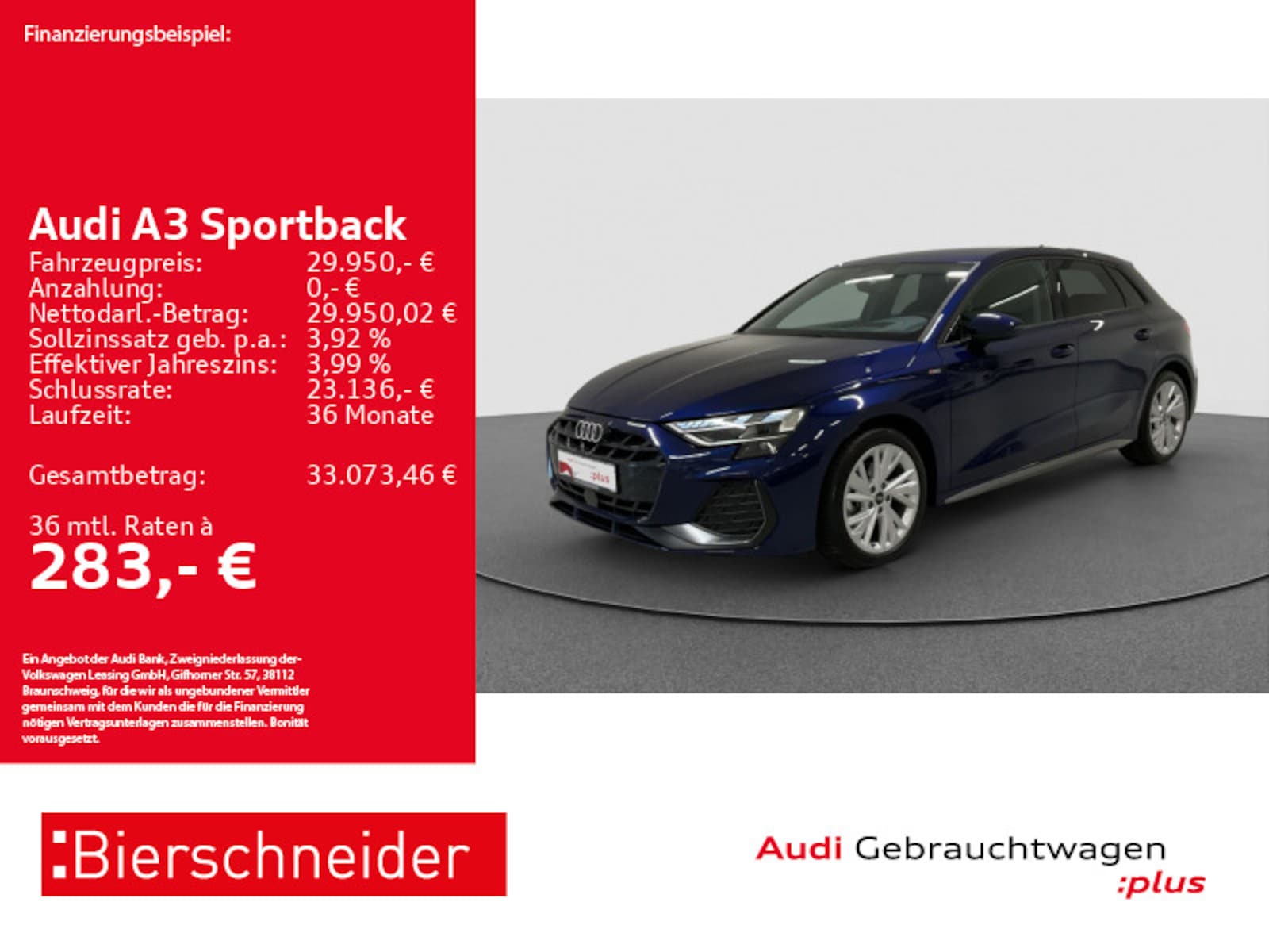 Audi A3 Sportback – Bild 2